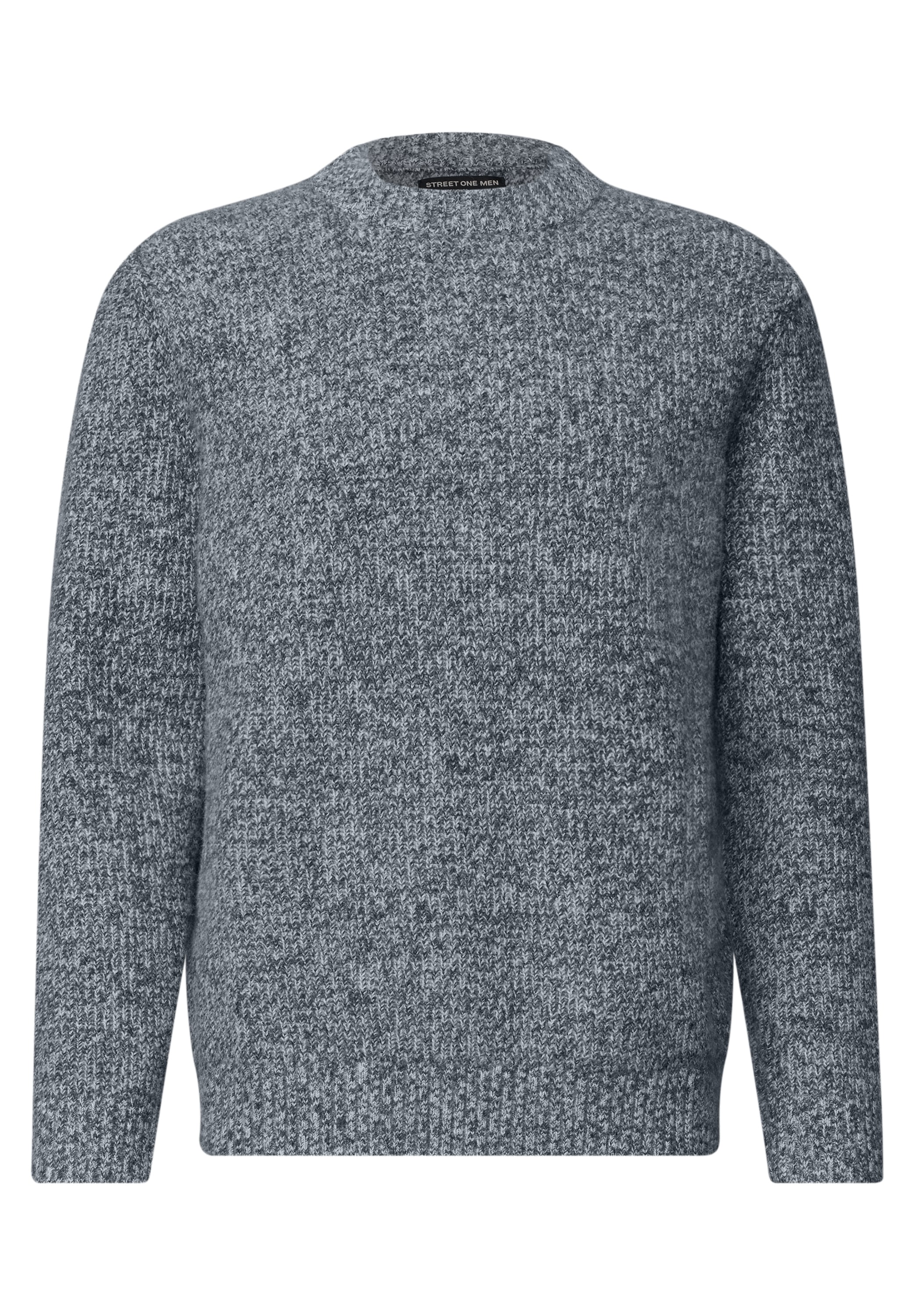 STREET ONE MEN Strickpullover aus softem Materialmix