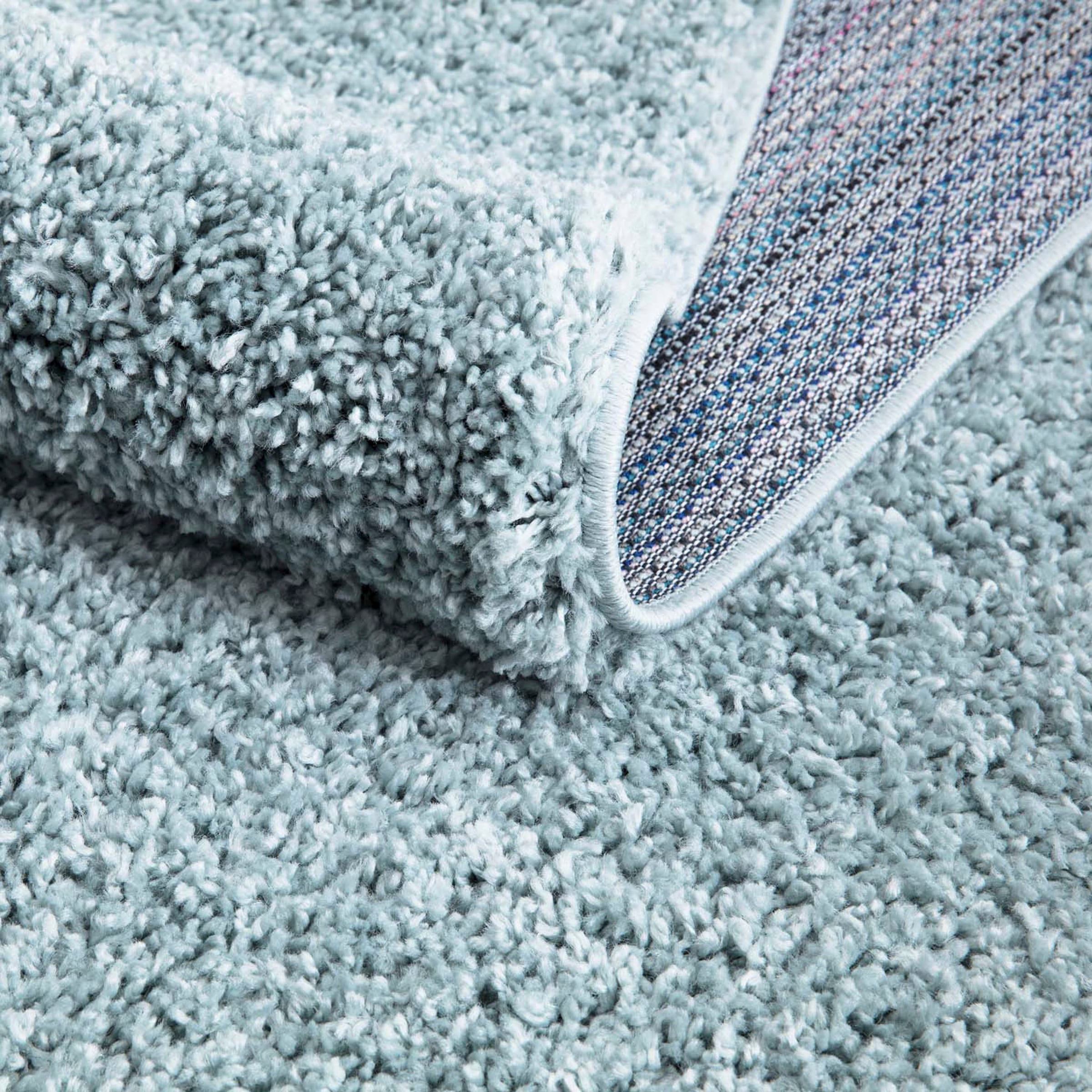Carpet City Hochflor-Teppich »City Shaggy«, rund, 30 mm Höhe, Teppich Langflor, Uni, Shaggy, flauschig-weich