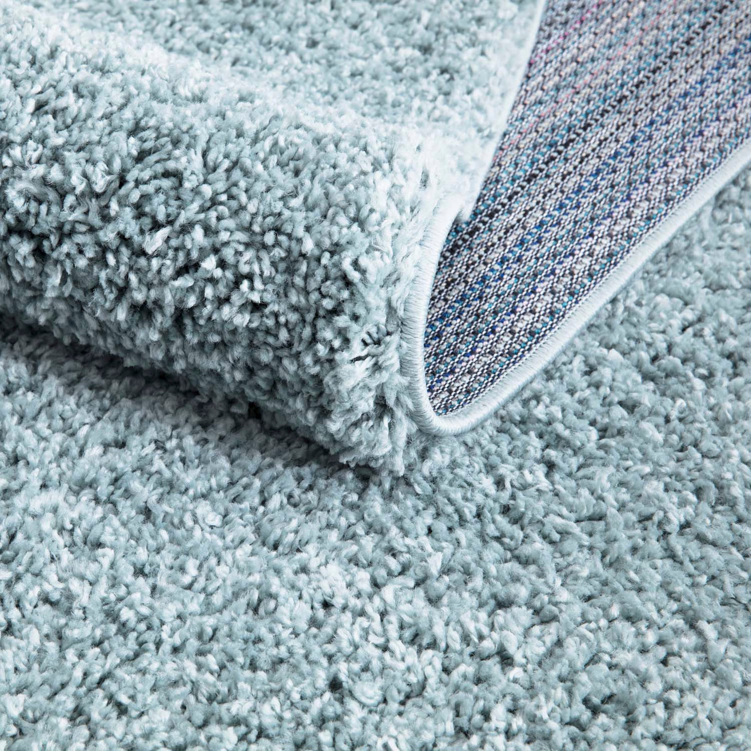 Carpet City Hochflor-Teppich »City Shaggy«, rund, Teppich Einfarbig Uni, besonders flauschig-weich