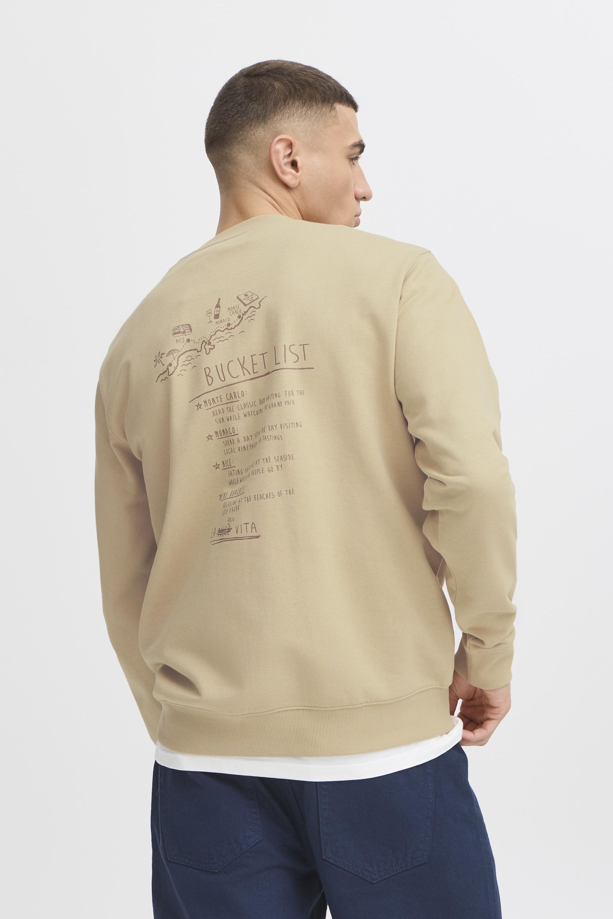 !Solid Rundhalspullover »Rundhalspullover SDORATIO«