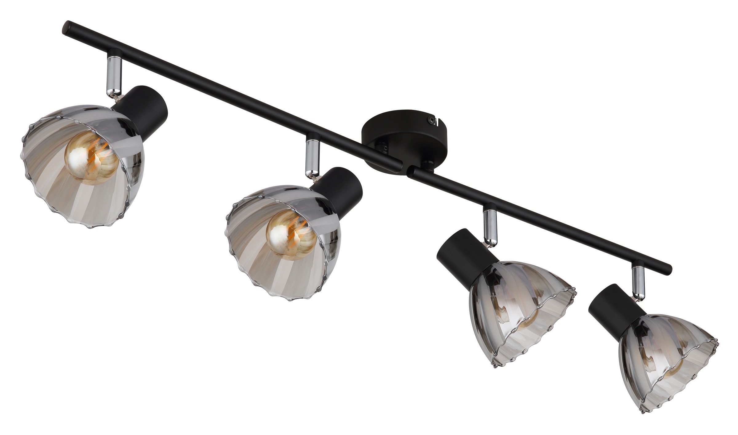 GLOBO LIGHTING Deckenstrahler »ZACHERY« E14 1 Stk. Spot Deckenspot Flur Schlafzimmer Wohnzimmer