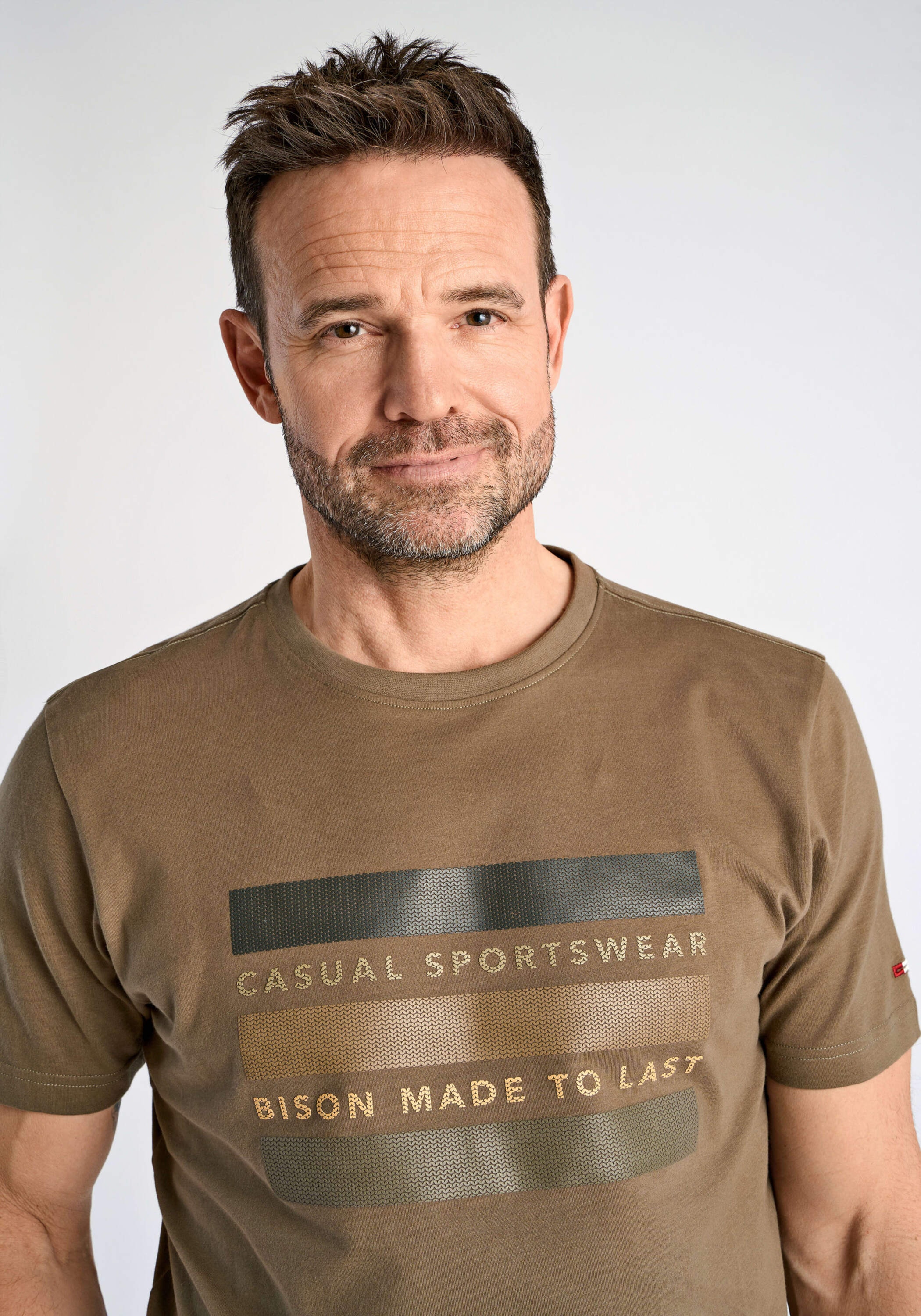 BISON T-Shirt »BISON T-shirt«