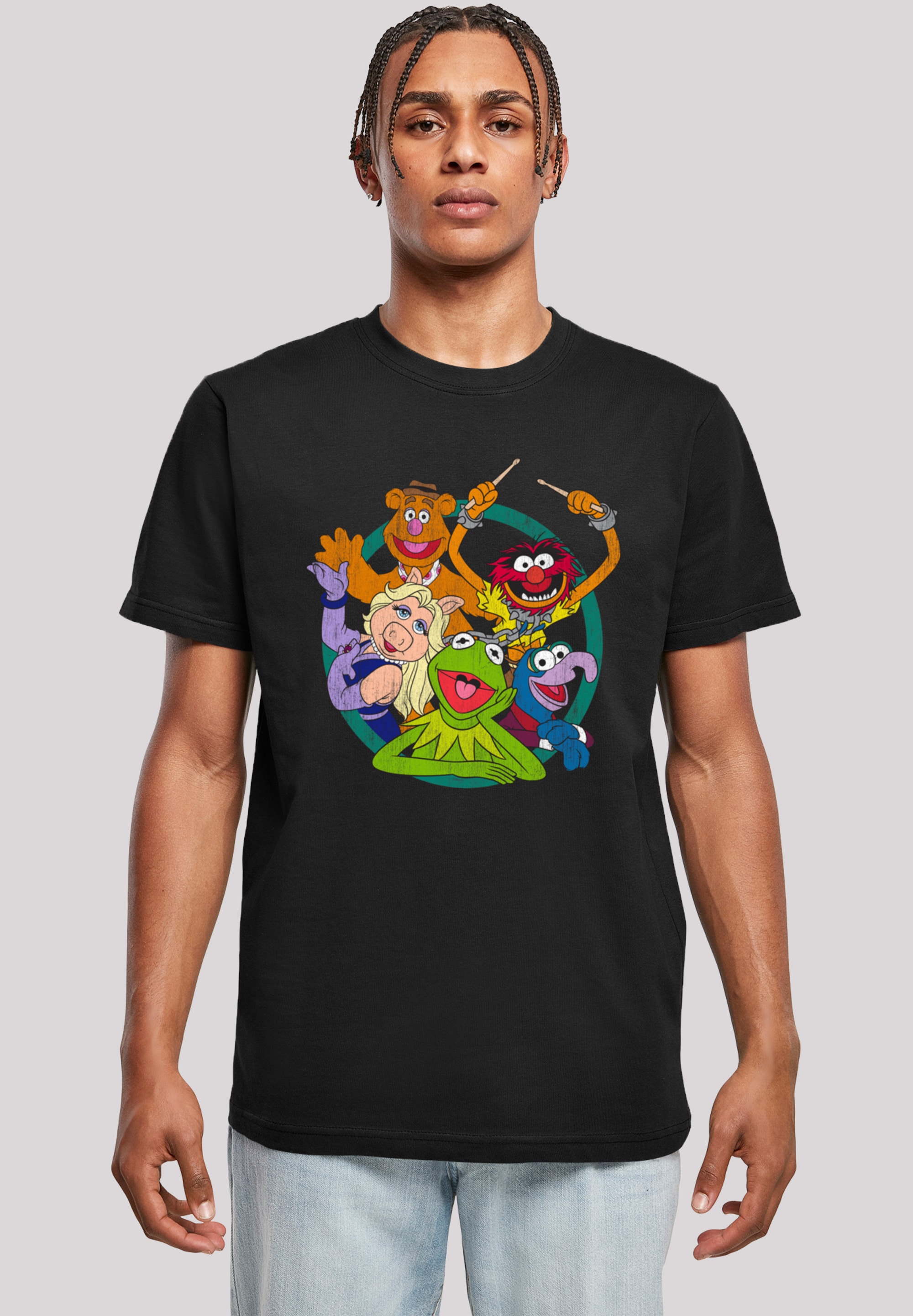 Circle«, T-Shirt Print ▷ F4NT4STIC | Group kaufen BAUR »Disney Die Muppets