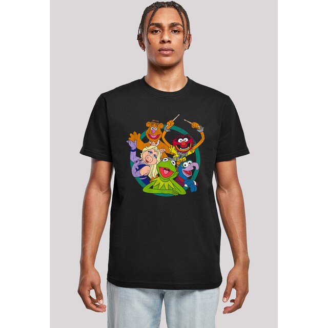 F4NT4STIC T-Shirt »Disney Die Muppets Group Circle«, Print ▷ kaufen | BAUR