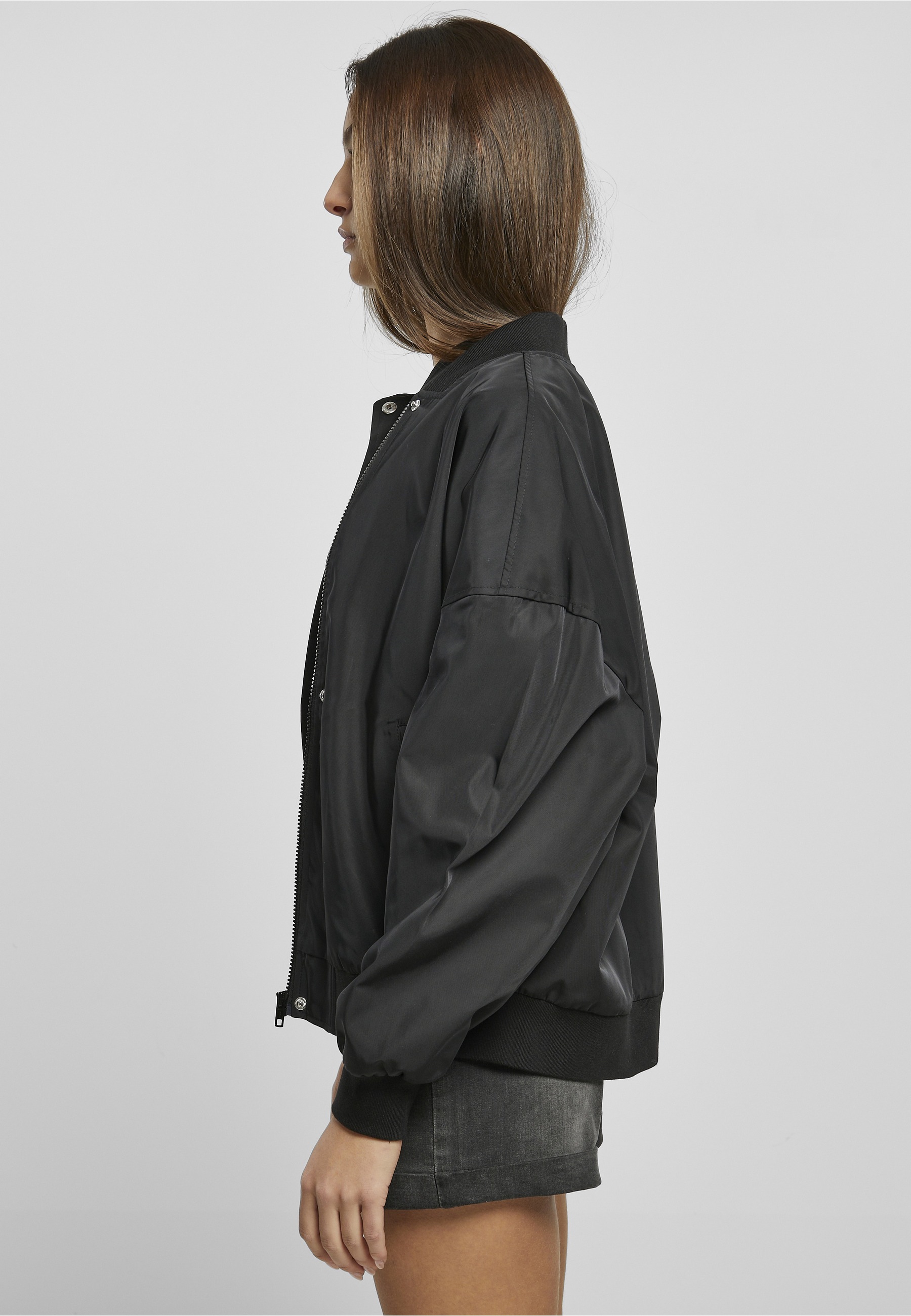 URBAN CLASSICS Bomberjacke »Urban Classics Damen« 1 Stk. tlg. ohne Kapuze