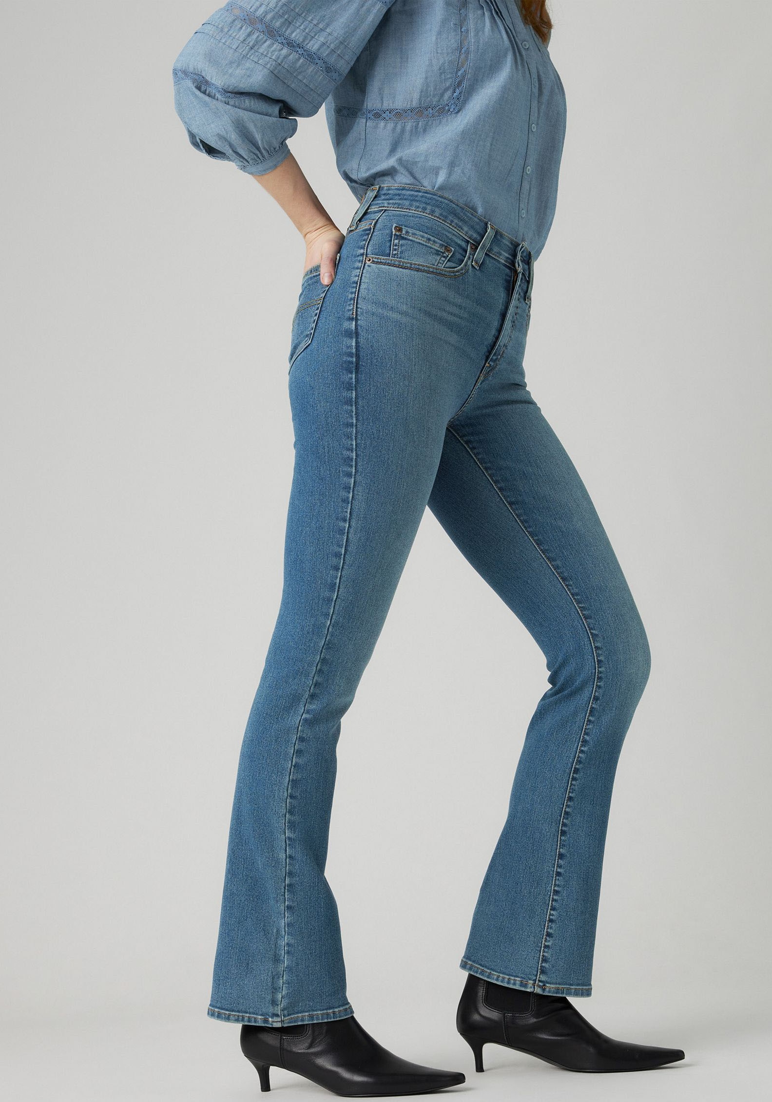 Levis Bootcut-Jeans "725 High-Rise Bootcut" günstig online kaufen