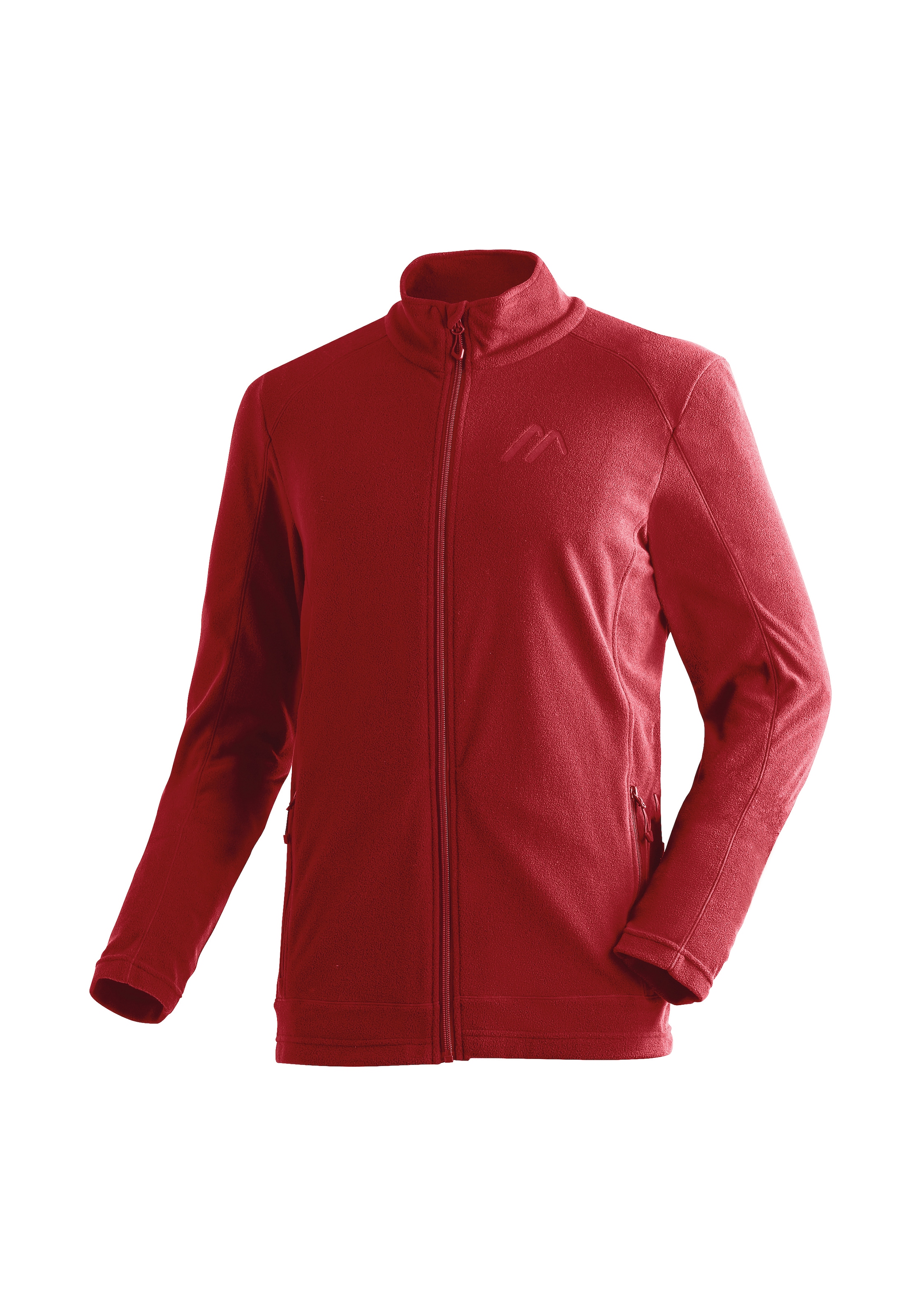 Maier Sports Fleecejacke "Dennis Jacket M" Herren Midlayer, pflegeleichtes Fleece mit 2 RV-Taschen