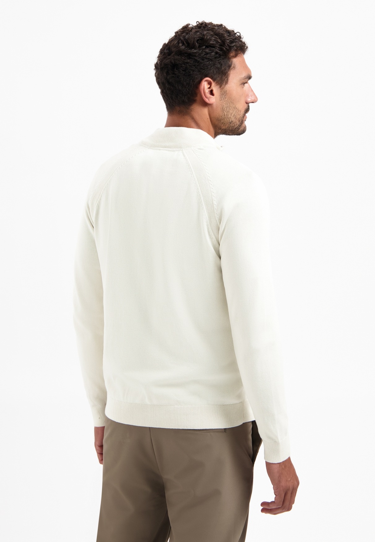NO EXCESS Stehkragenpullover "No Excess Half-Zip-Pullover Pullover Half Zip günstig online kaufen