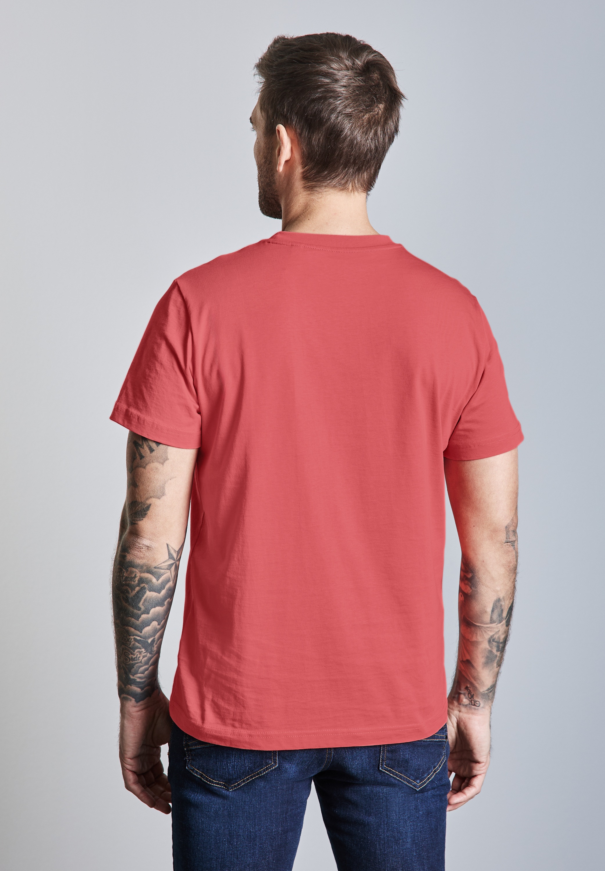 STREET ONE MEN T-Shirt, Rundhalsausschnitt