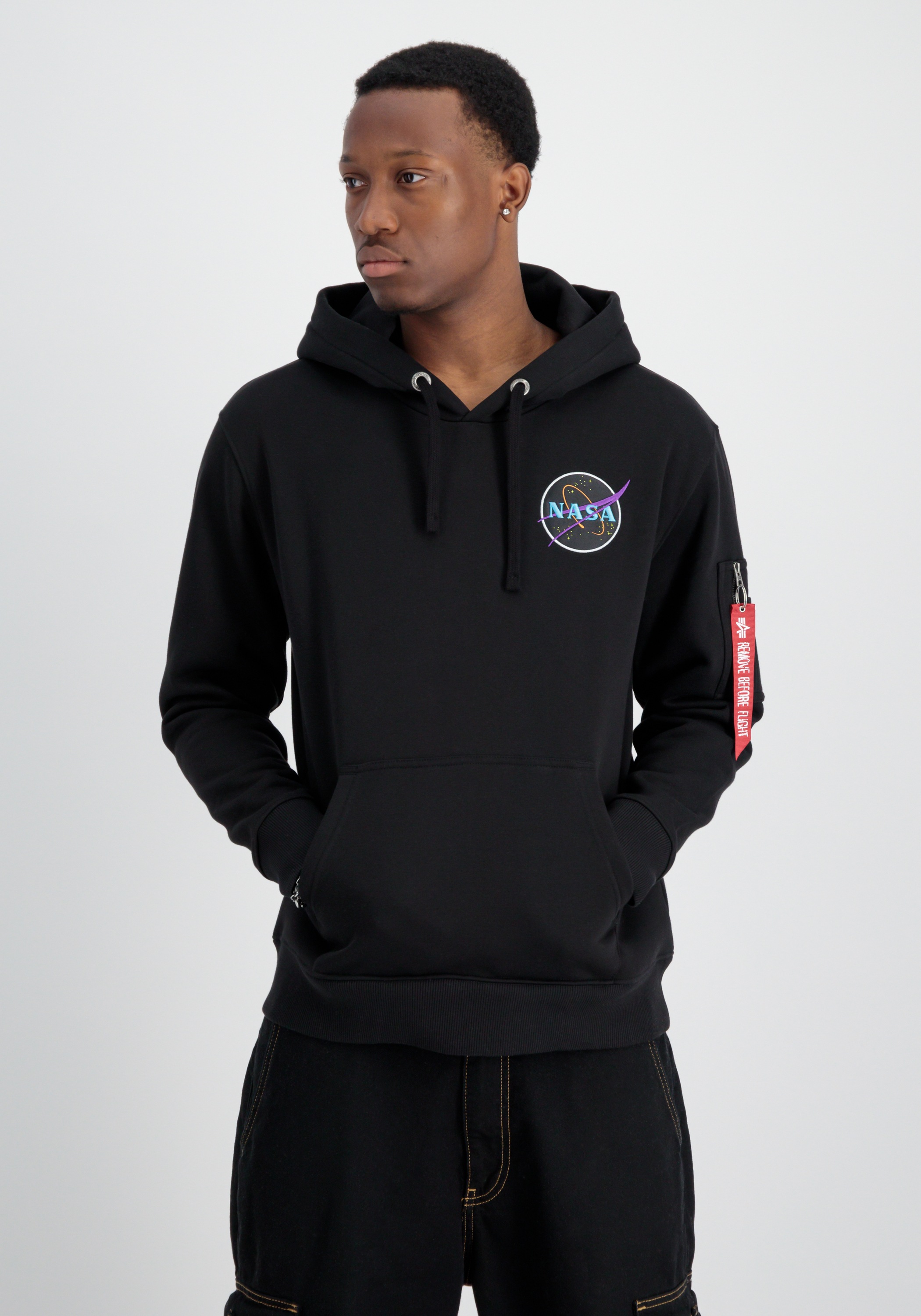 Thumbnail - Alpha Industries Hoodie "Alpha Industries Men - Hoodies Space Shuttle Hoodie"