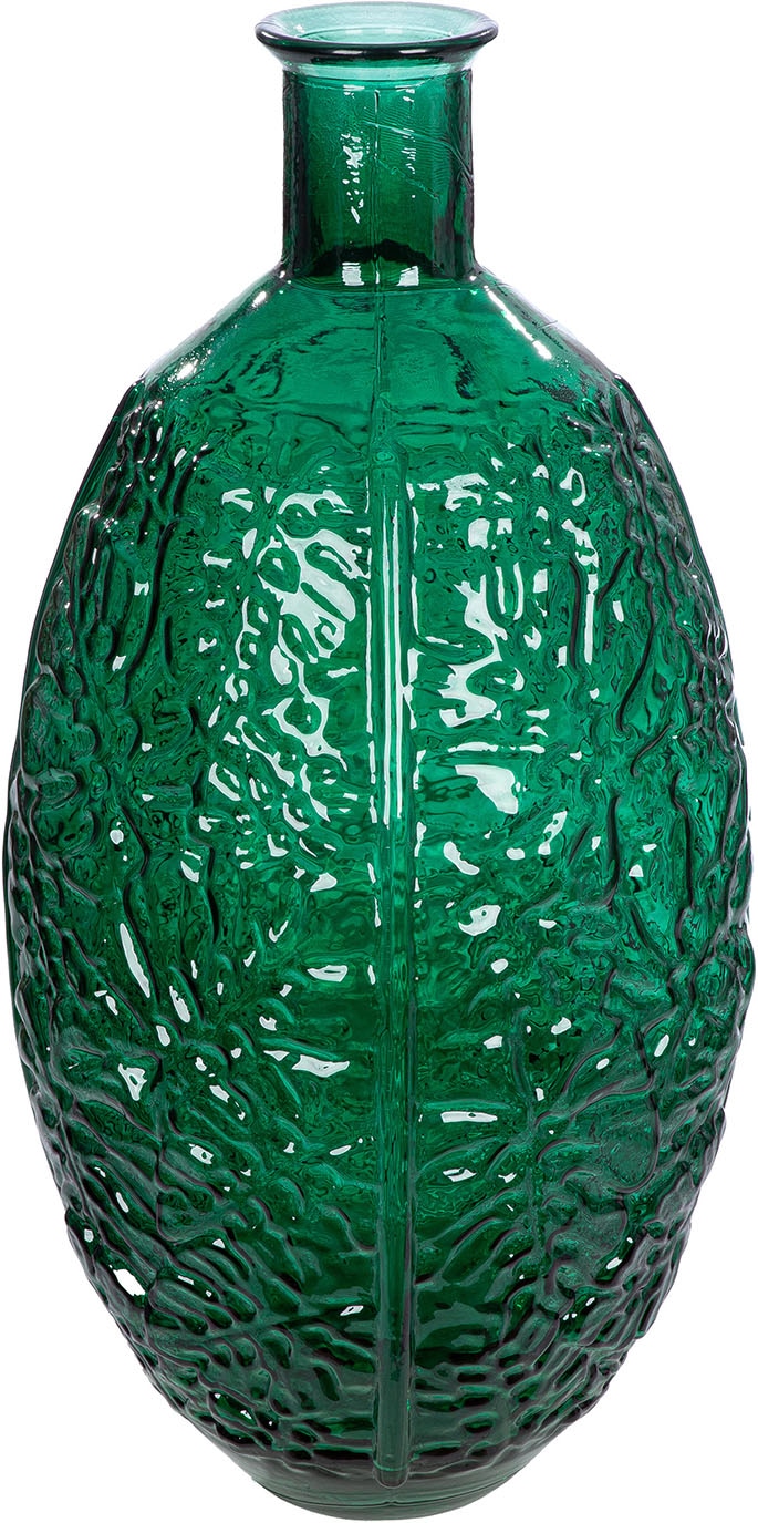 GILDE Bodenvase »Bodenvase rund Dschungel«