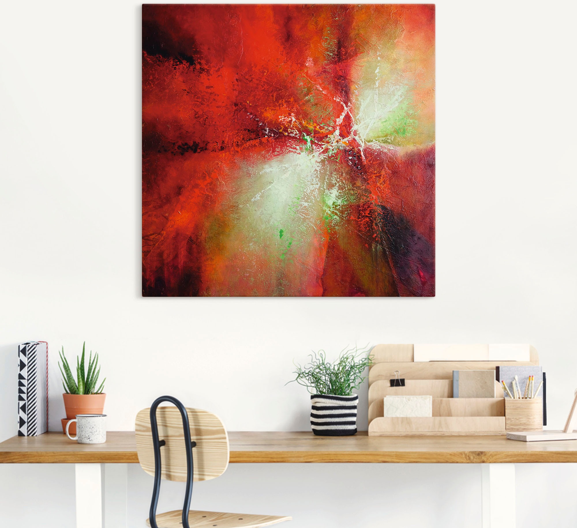 Artland Wandbild "Energie" Gegenstandslos 1 Stk. tlg. als Leinwandbild, Pos günstig online kaufen