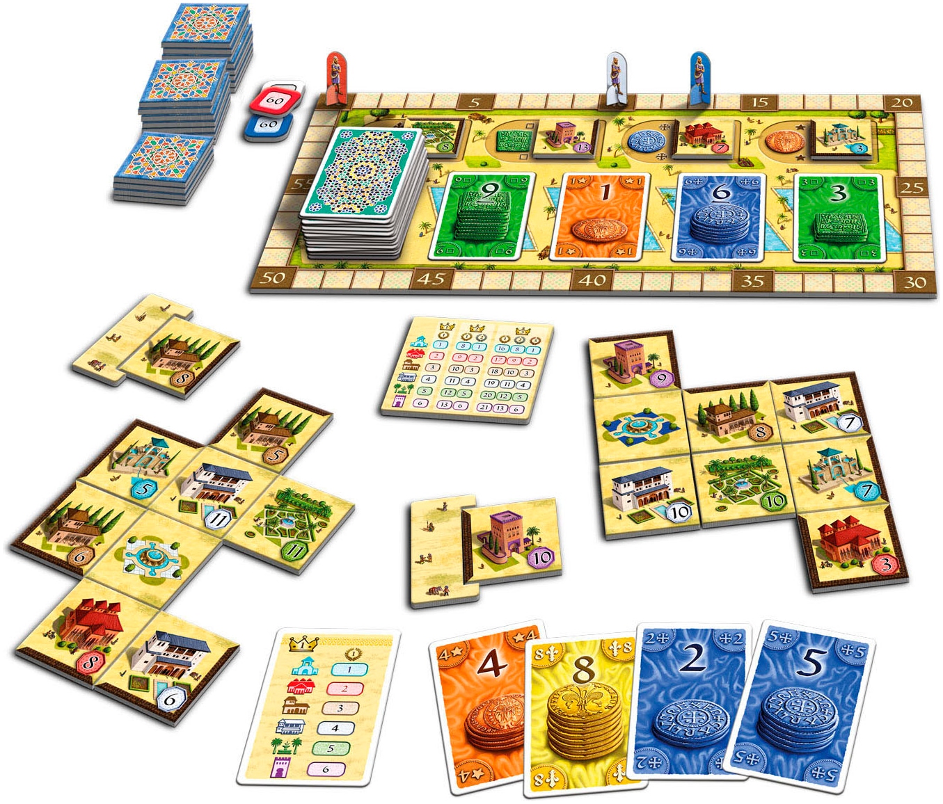 Queen Games Spiel »Alhambra - Family & Friends«, Made in Europe