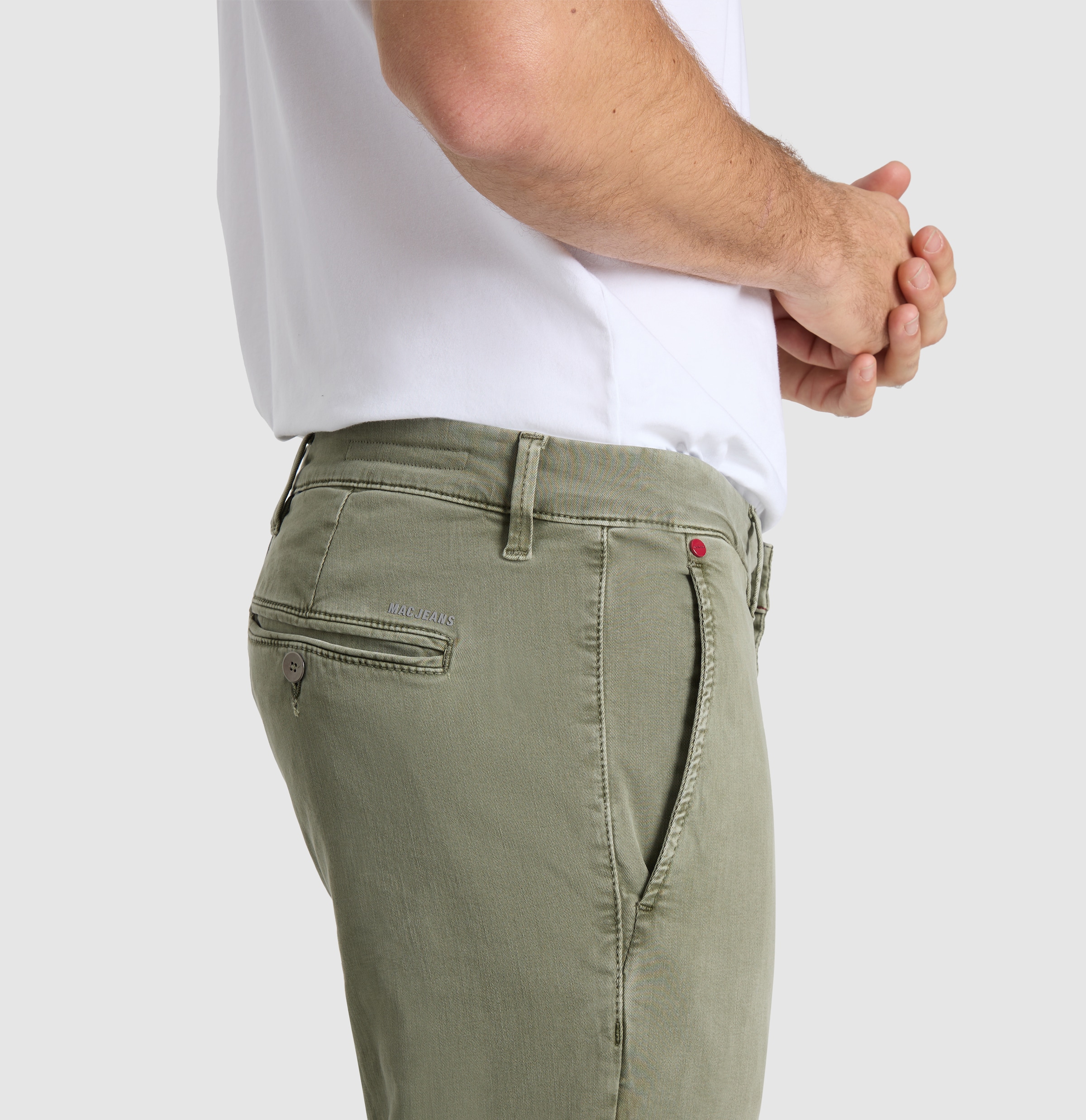 MAC Chinohose »Driver«, mit Stretch
