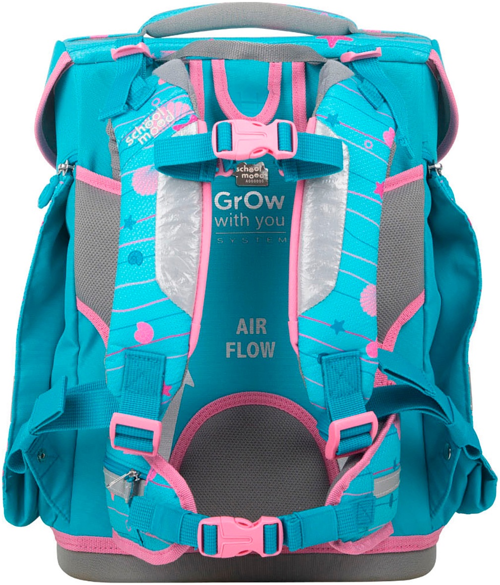 SCHOOL-MOOD® Schulranzen »Champion Maxx Pro«, retroreflektierende Flächen, mit LED-Patchy