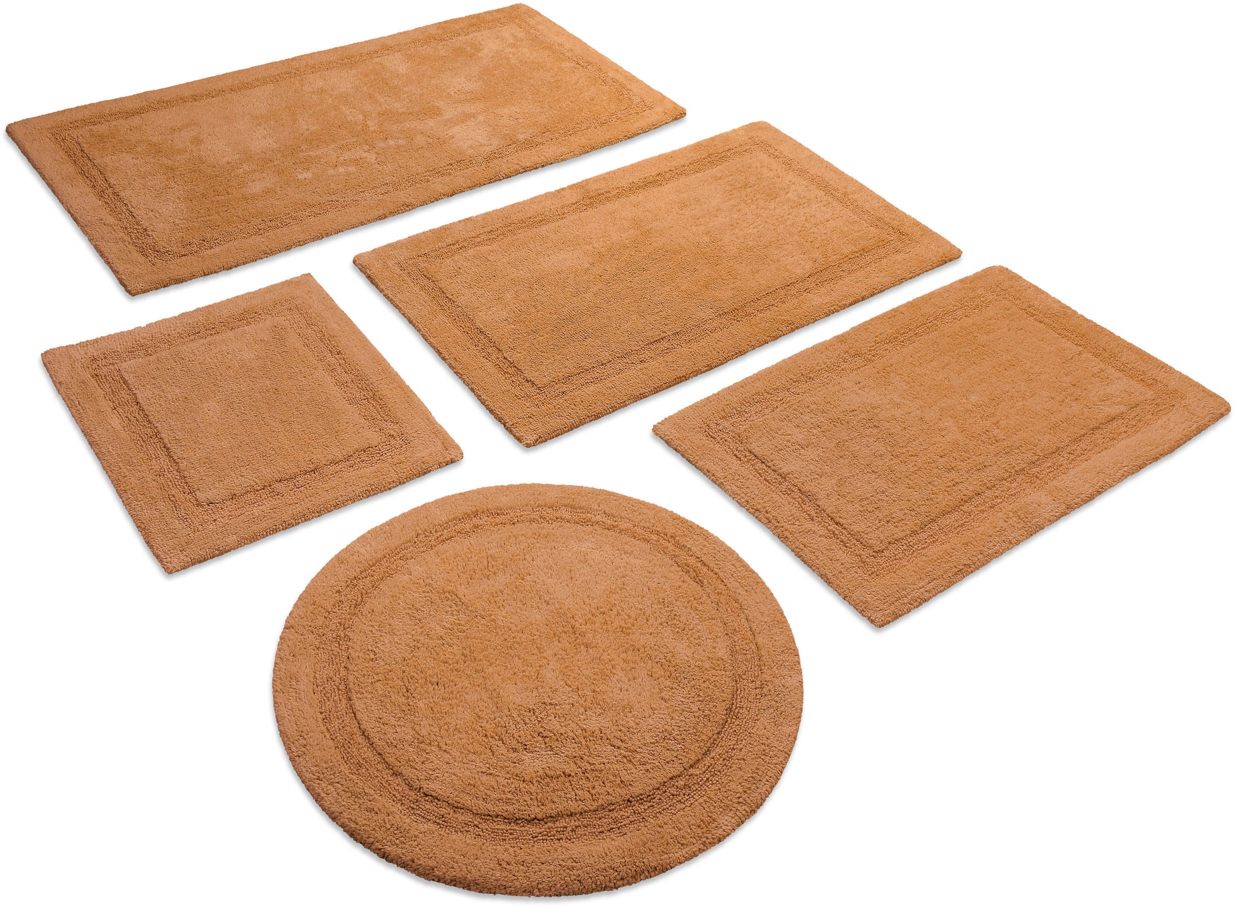 Wecon home Basics Badematte "Knut" Höhe 20 mm waschbar, rutschfest, strapaz günstig online kaufen