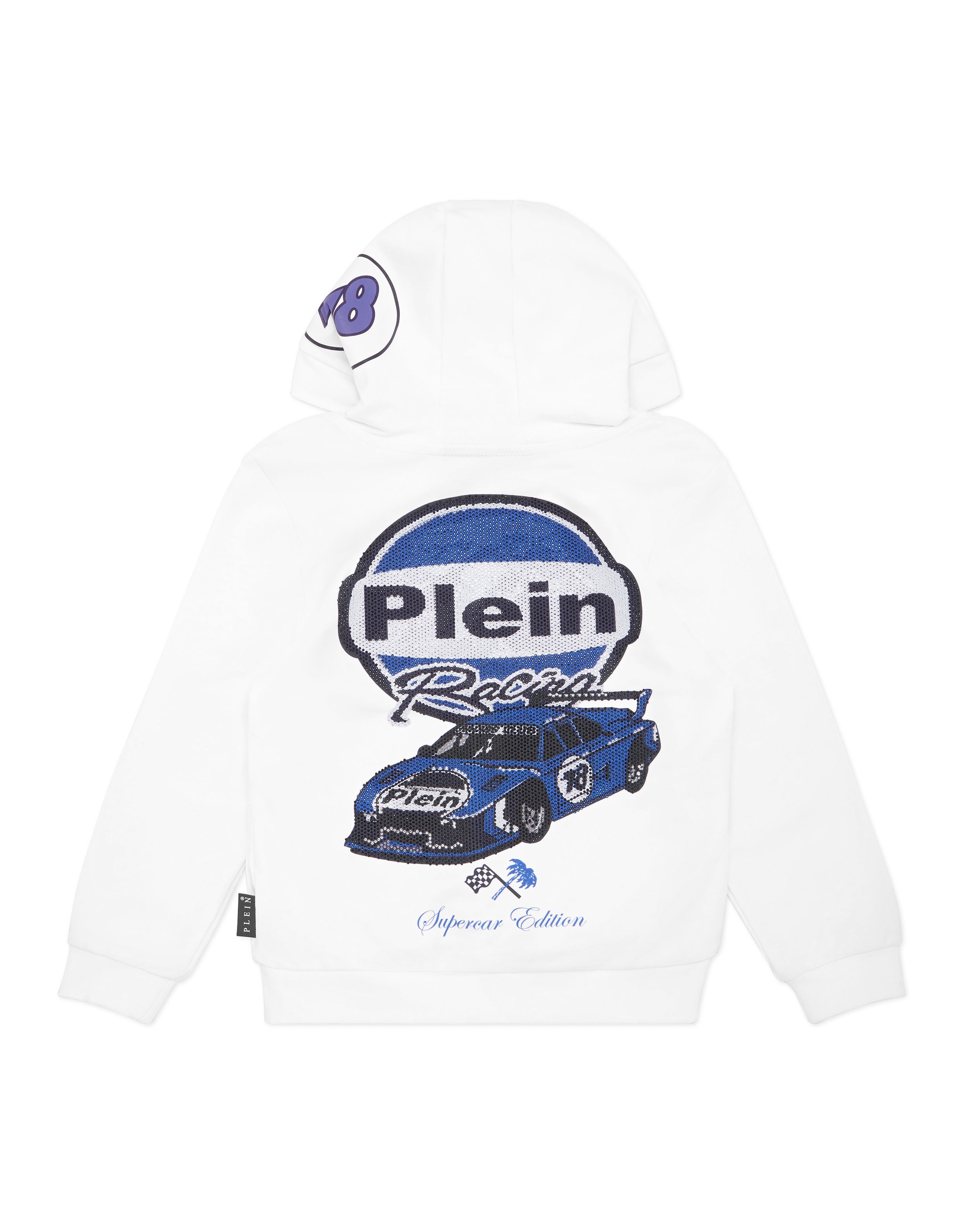 Thumbnail - PHILIPP PLEIN Sweatshirt "Racing Verziert"