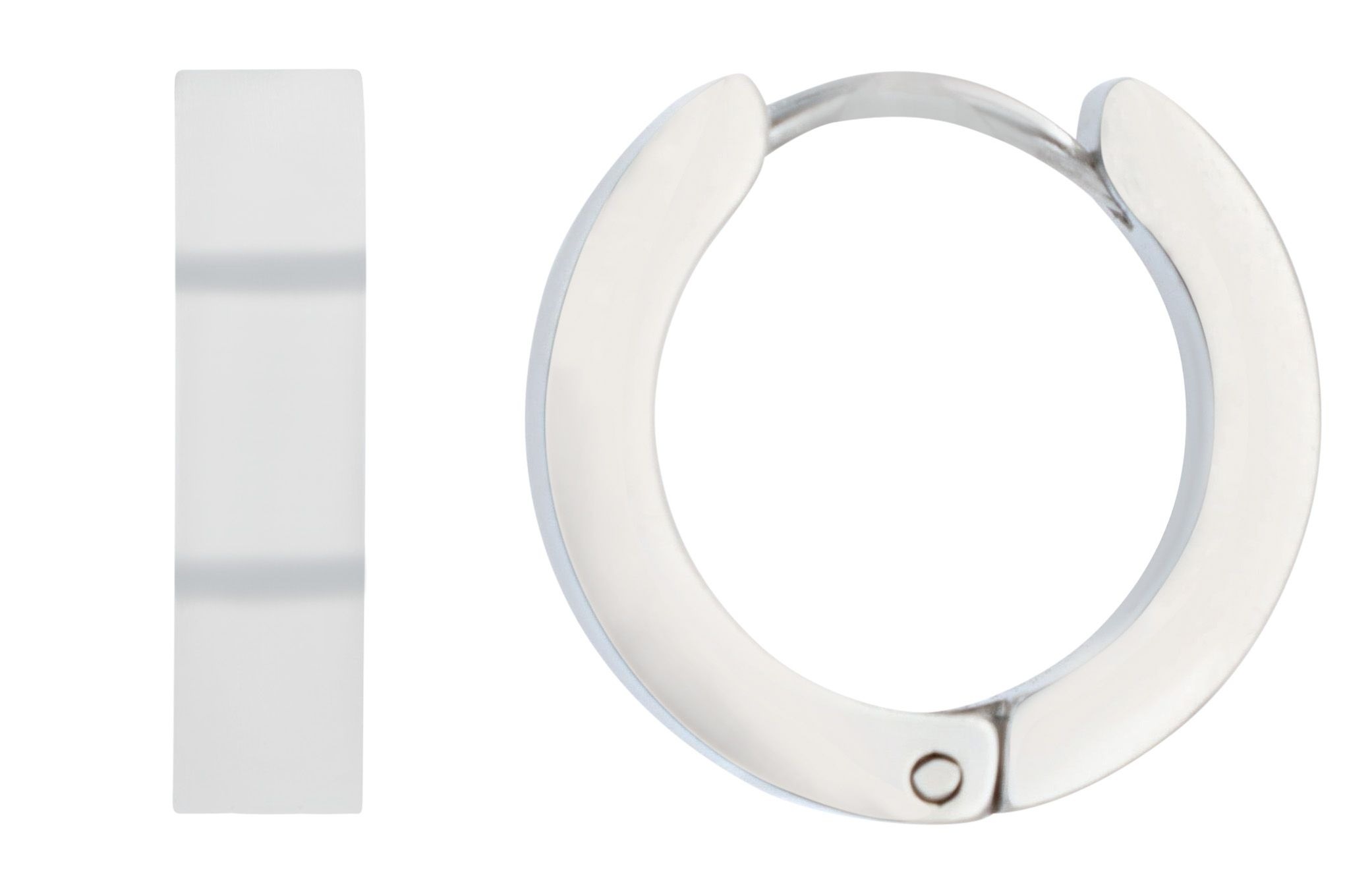 Adelia´s Klappcreolen "Unisex Ohrringe – Klappcreole aus Edelstahl" Ideal a günstig online kaufen