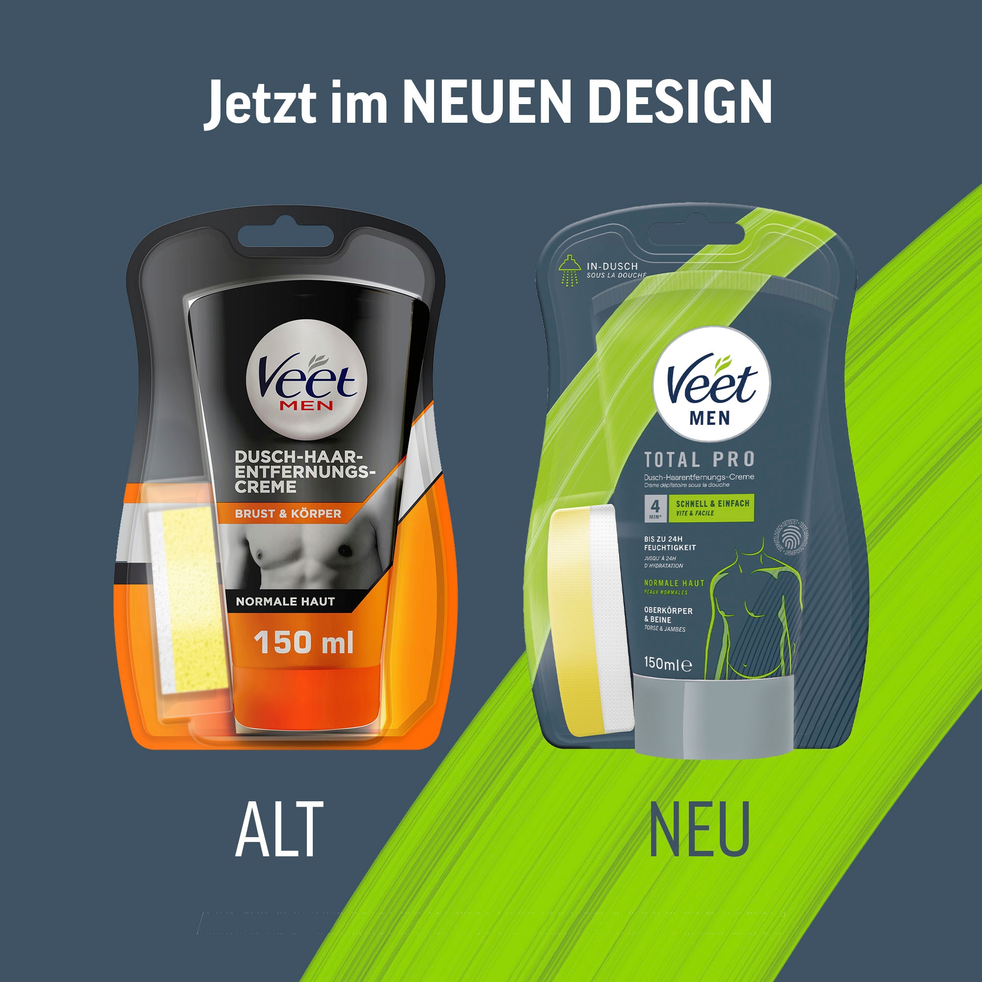 Veet Enthaarungscreme »for Men Dusch-Haaren...