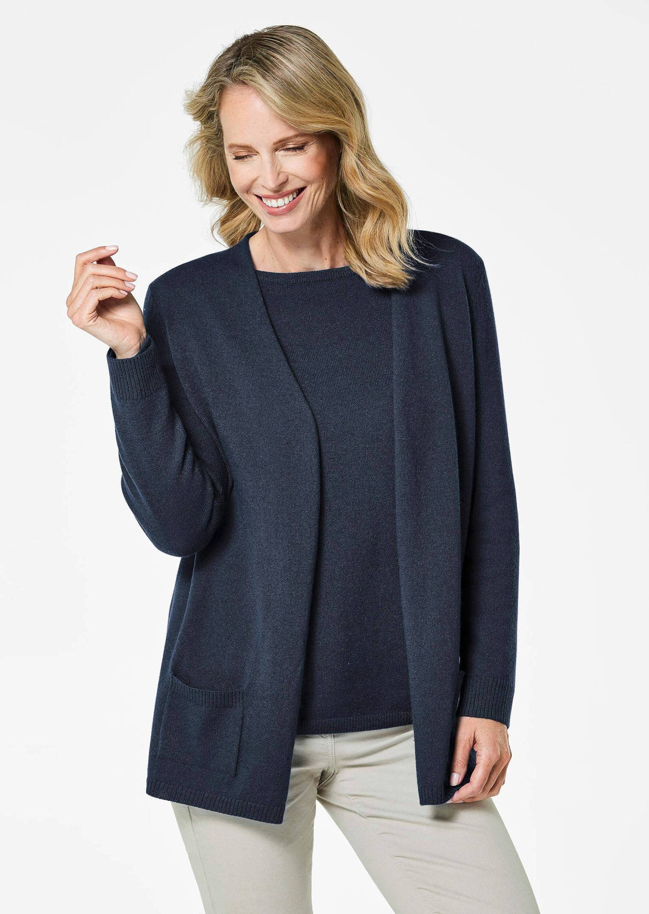 GOLDNER Strickjacke »Kaschmirstrickjacke Kuschelweiche Kaschmir-Strickjacke«