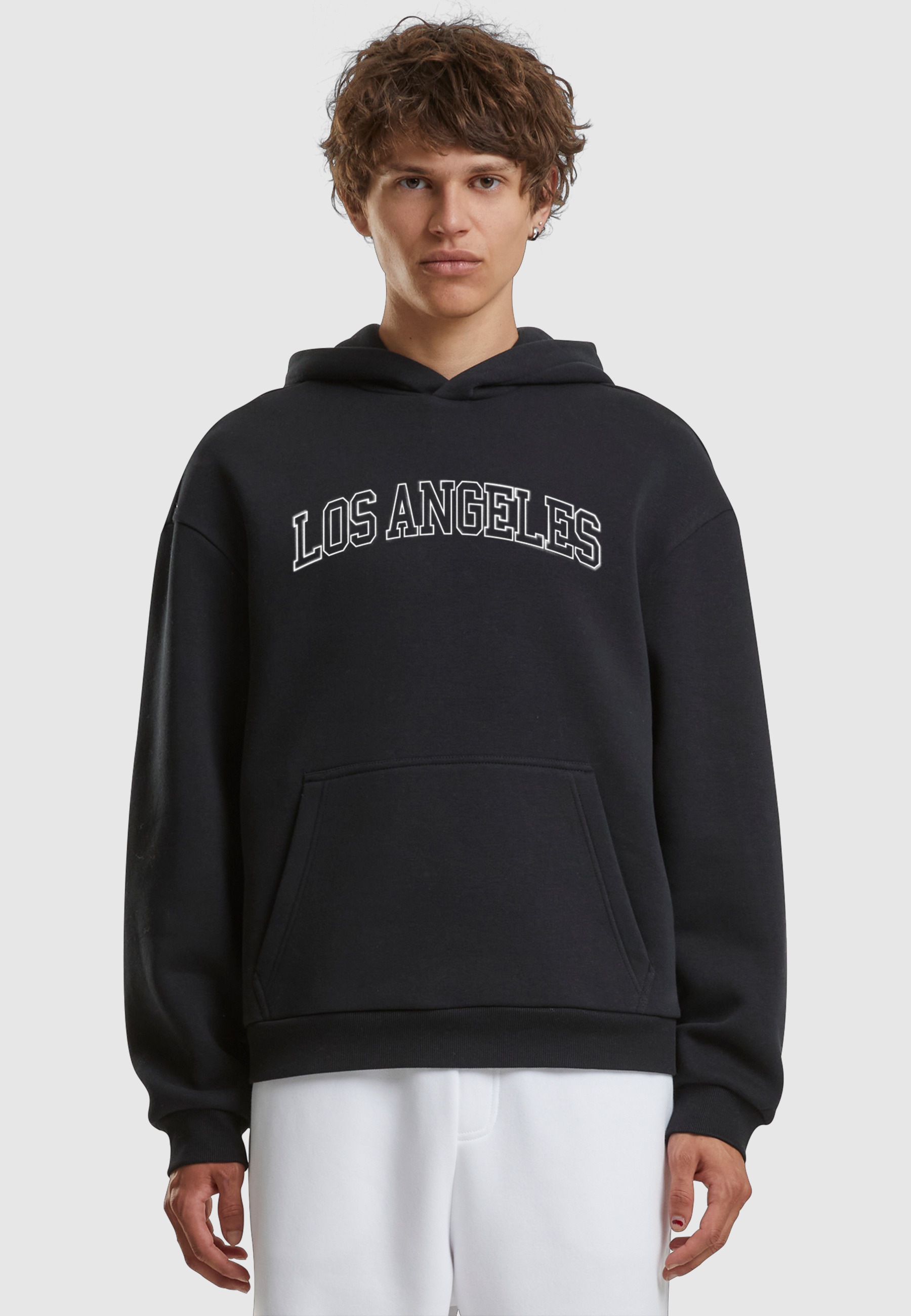 MisterTee Kapuzensweatshirt »MisterTee Los Angeles Fluffy Hoody«, 1 Stk.
