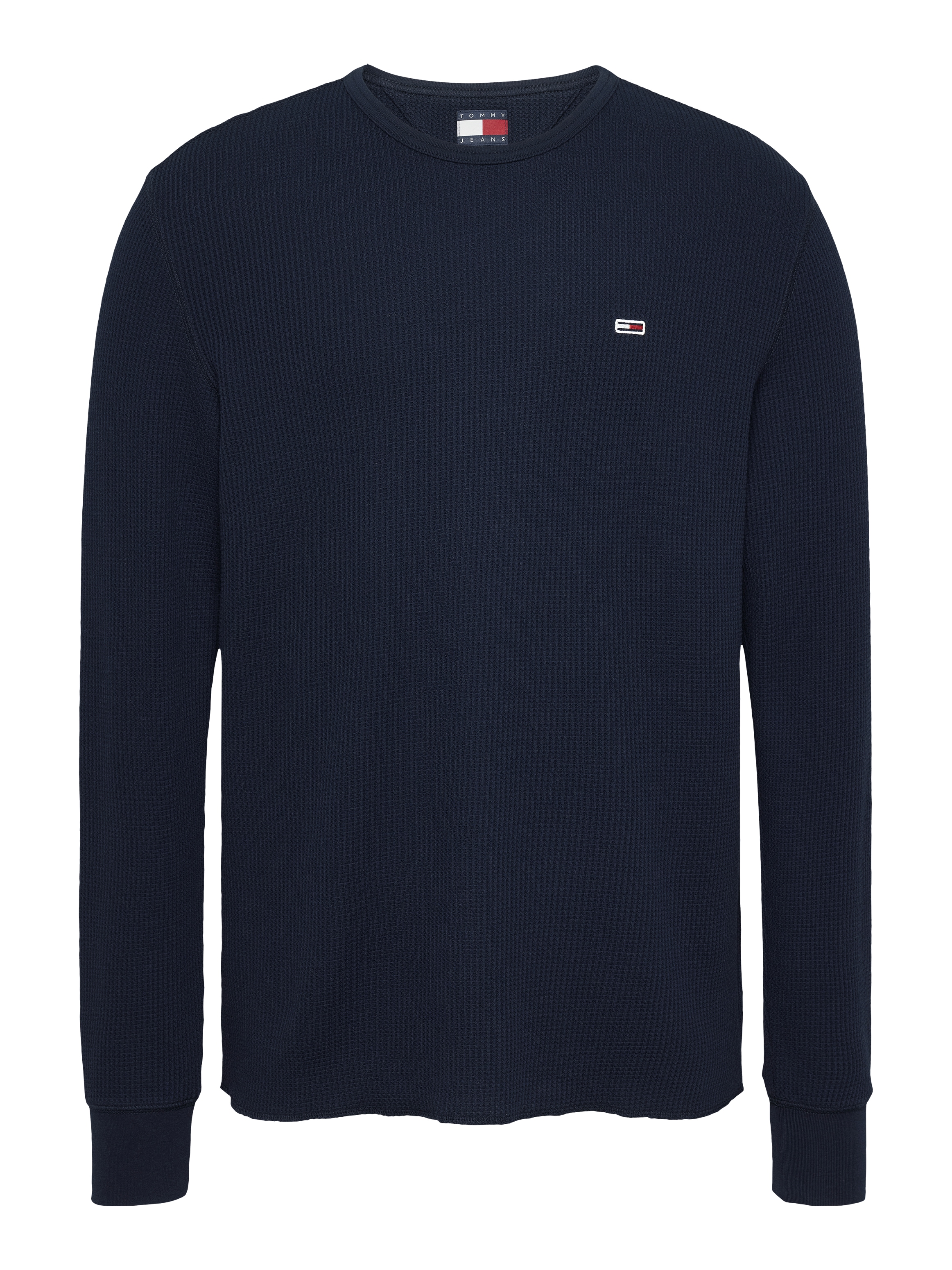 Tommy Jeans Langarmshirt "TJM SLIM WAFFLE L/S TEE EXT", mit Waffelstruktur günstig online kaufen