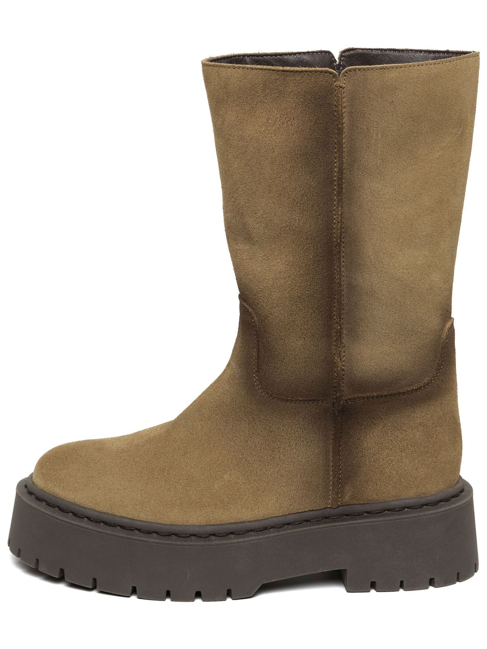 STEVE MADDEN Plateaustiefel »STEVE MADDEN Stiefel Veloursleder«