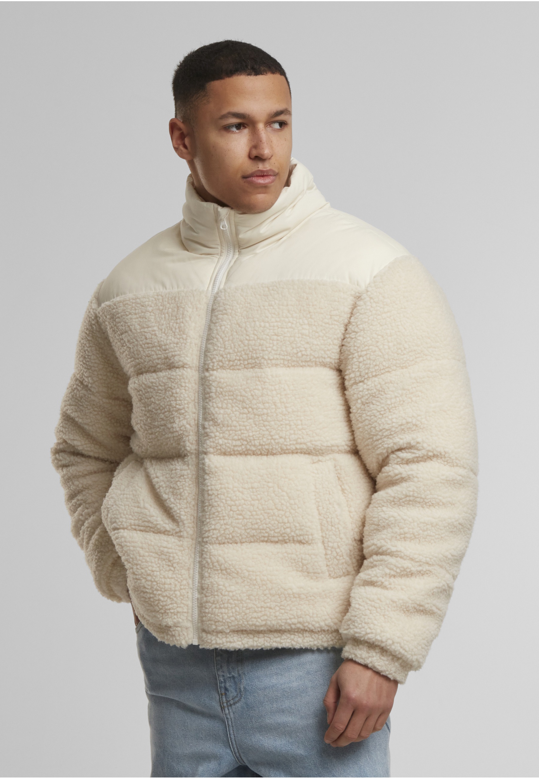 URBAN CLASSICS Steppmantel »Urban Classics Teddy Puffer Jacket«