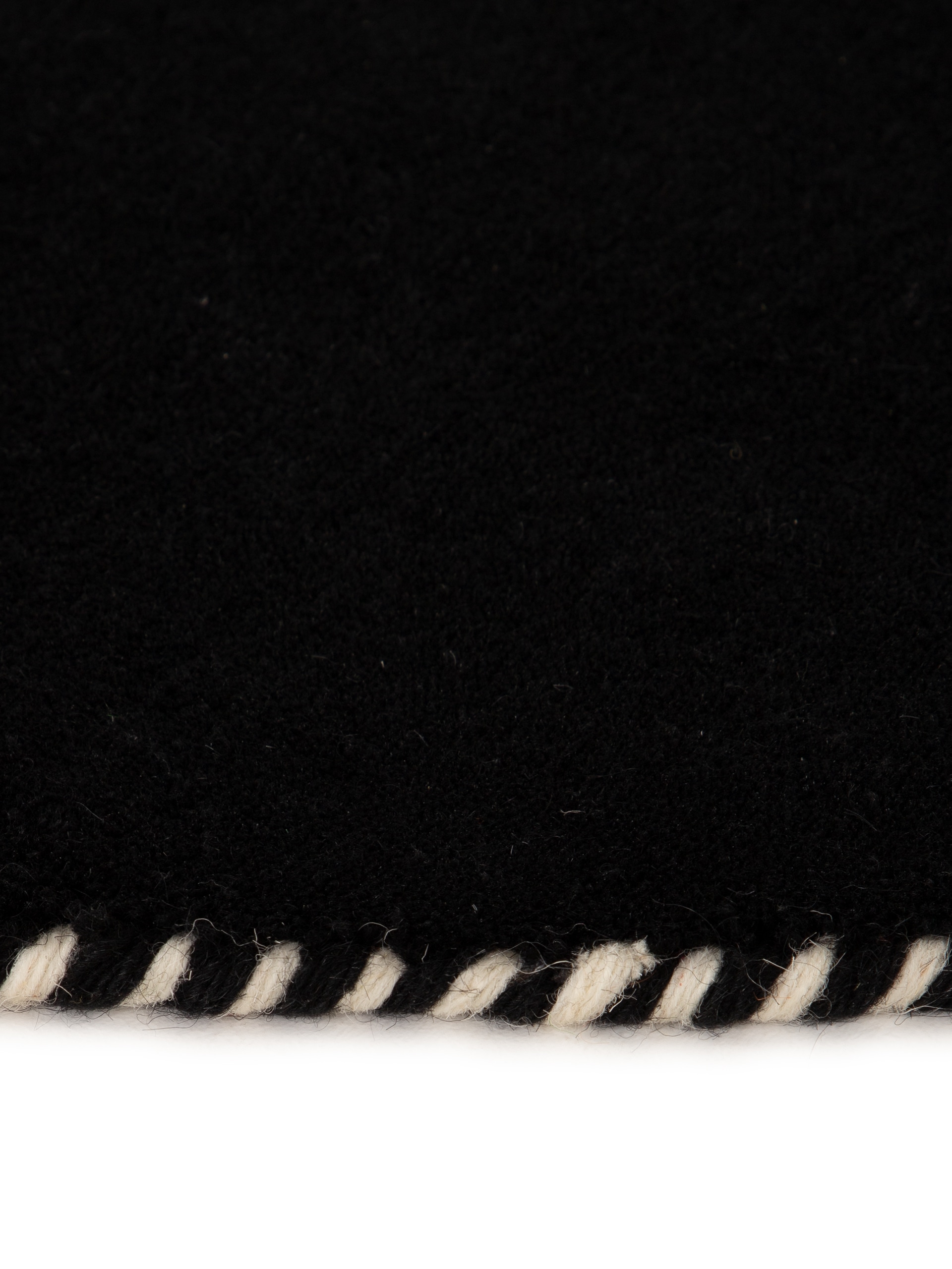 carpetfine Wollteppich »Gabbeh Lola Uni«, rund, 14 mm Höhe, mit natürlichem Pflanzenmaterial von Hand gewebt, auch als Läufer