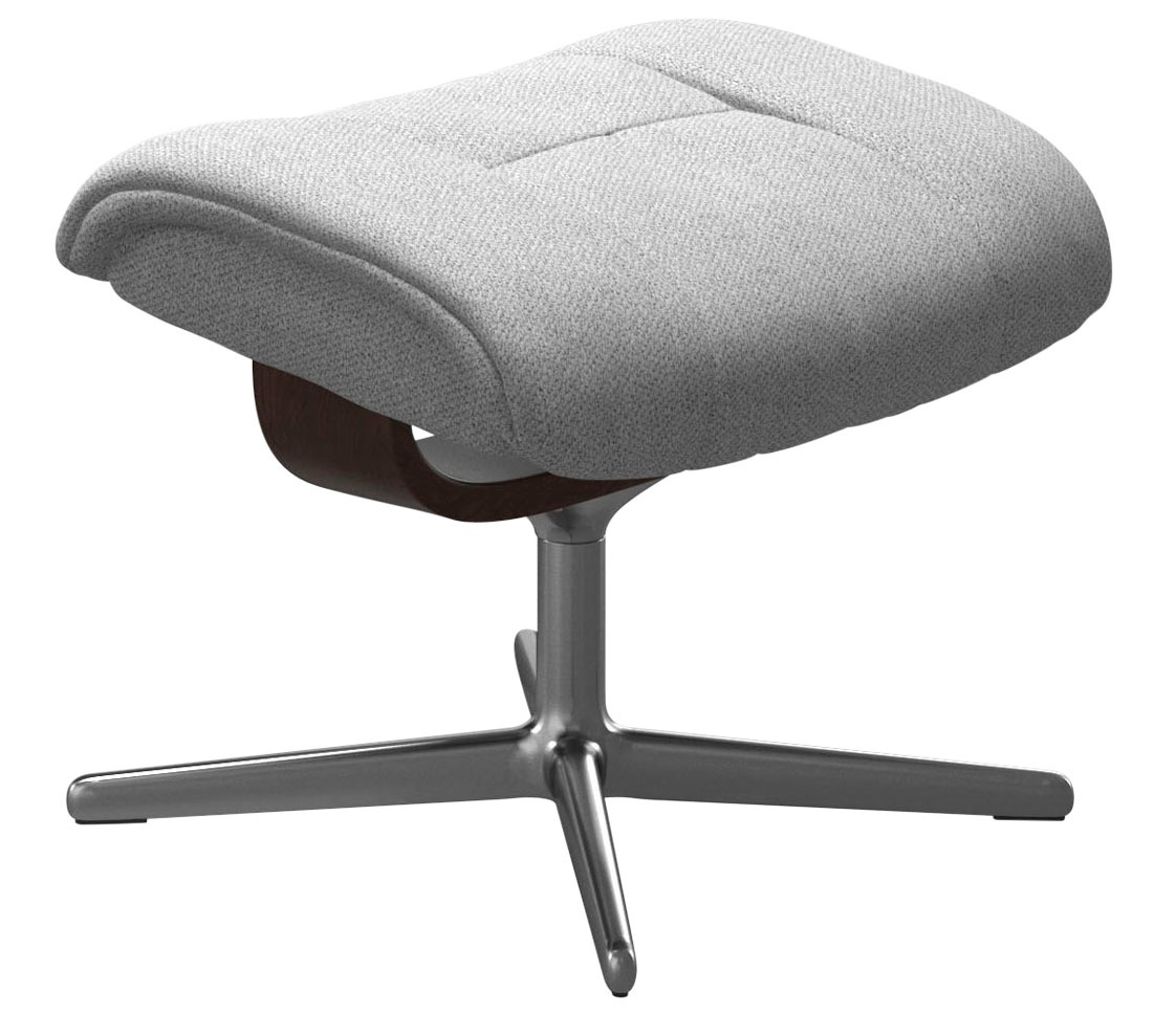Stressless® Fußhocker »Mayfair«, mit Cross Base, Größe S, M & L, Holzakzent Braun