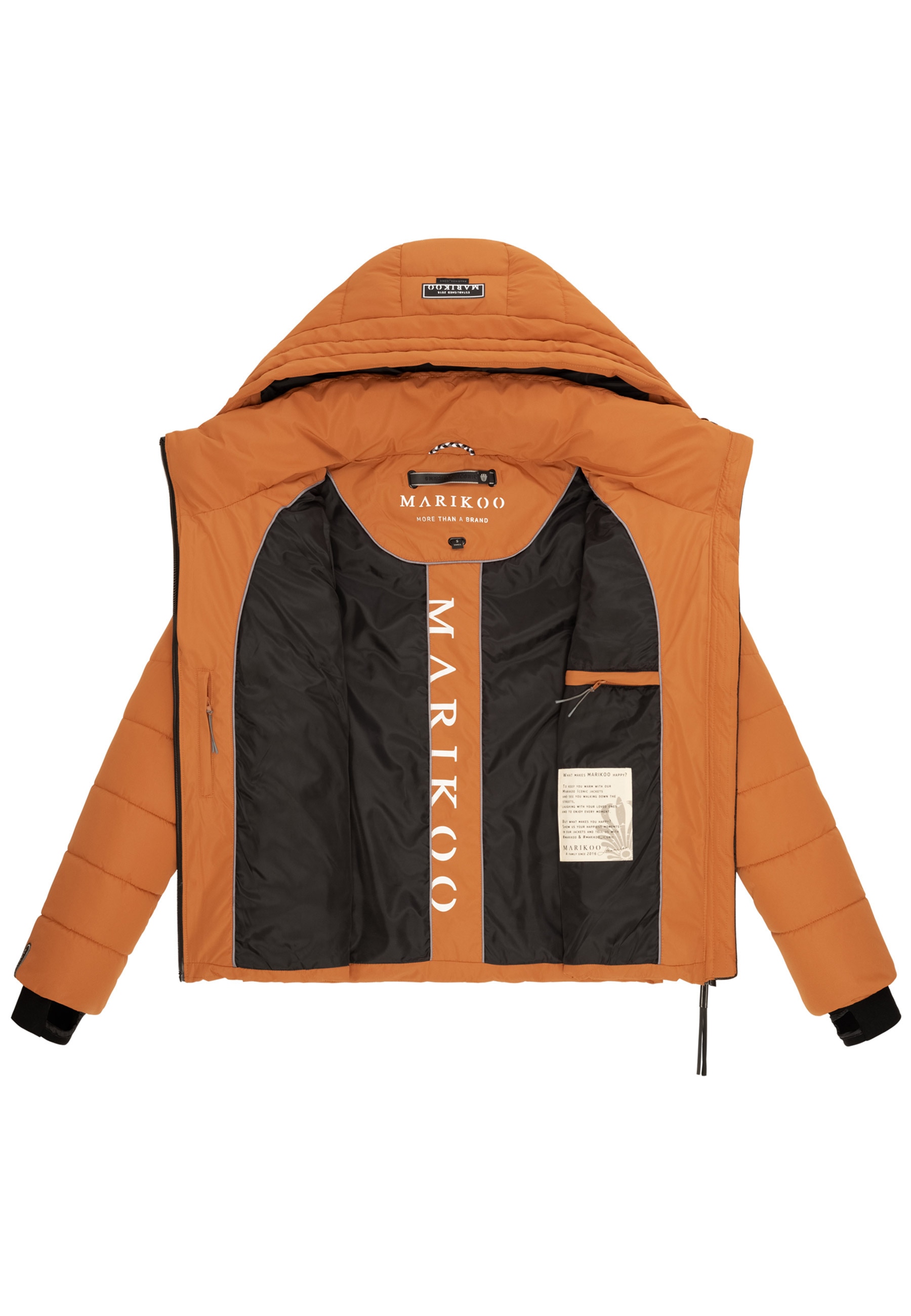 Marikoo Winterjacke »Samuiaa XVI«, mit Kapuze