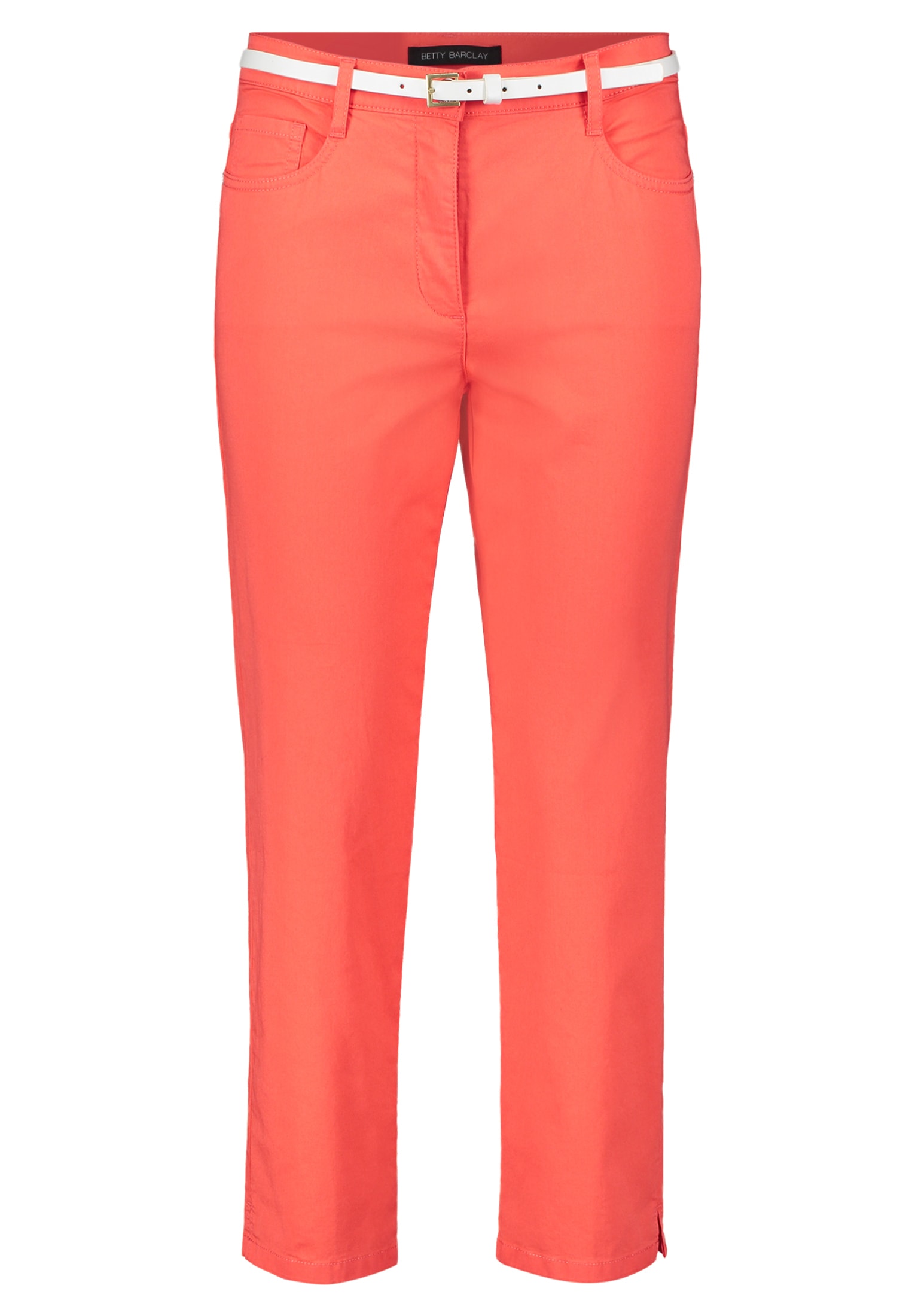 Betty Barclay Stoffhose »Betty Barclay Sommerhose mit Gürtel«, Mit Gürtel