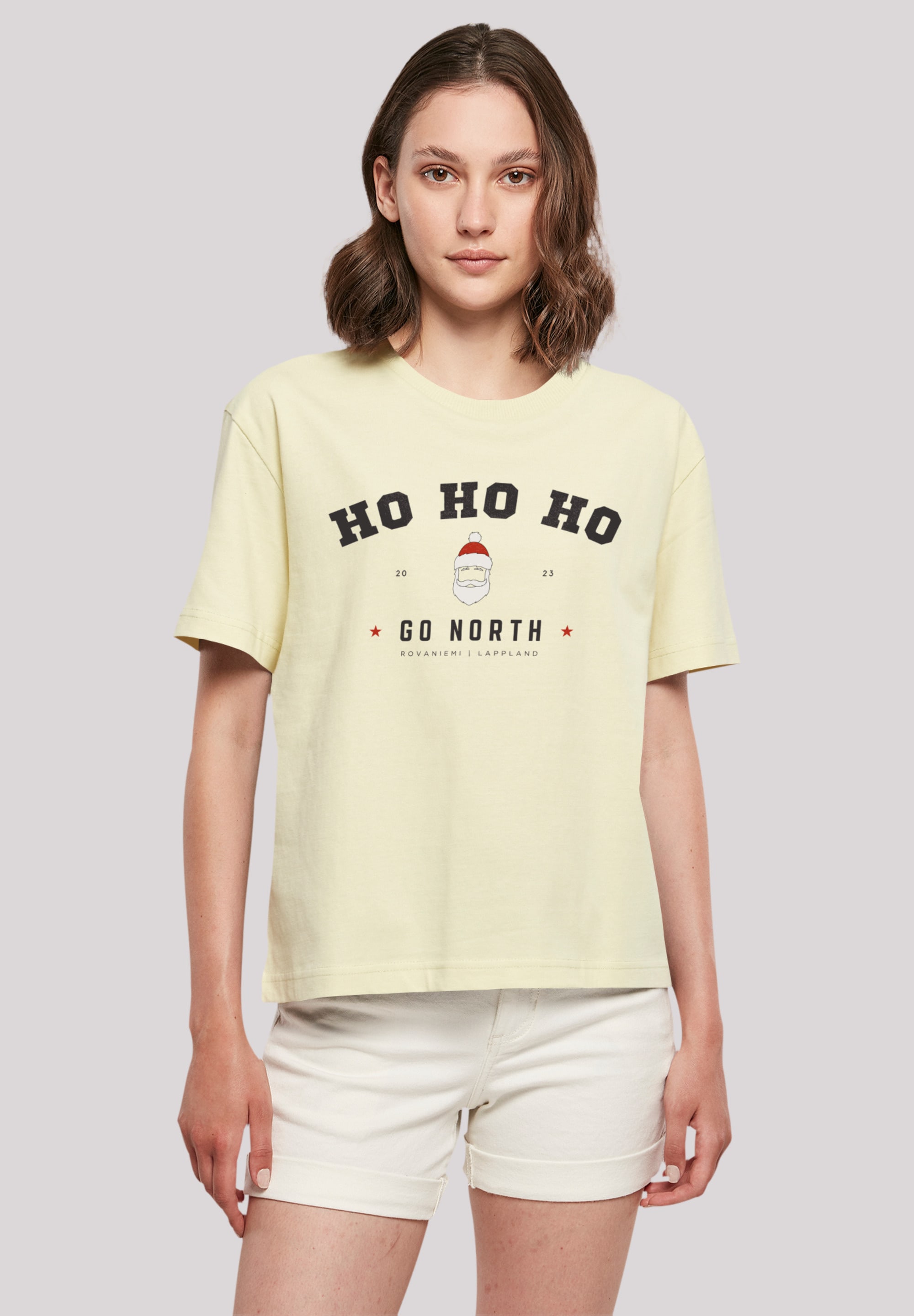 F4NT4STIC T-Shirt »Ho Ho Weihnachten«, Geschenk, Weihnachten, Claus für kaufen Ho Logo BAUR Santa 