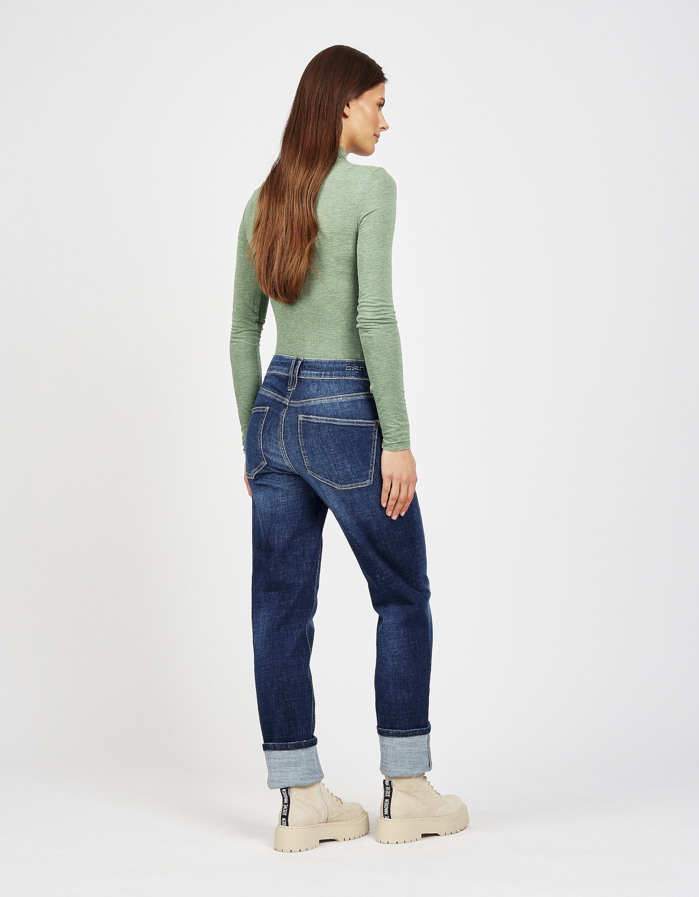 GANG Straight-Jeans »94STACY«, mit zusätzlicher Passe vorn