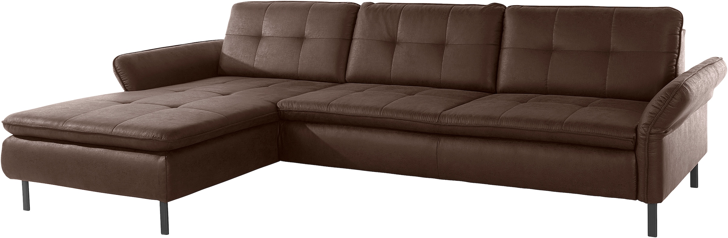 INOSIGN Ecksofa »Birkholm L-Form«, Armlehnverstellung, auch in Easy Clean Bezug - mit Wasser zu reinigen