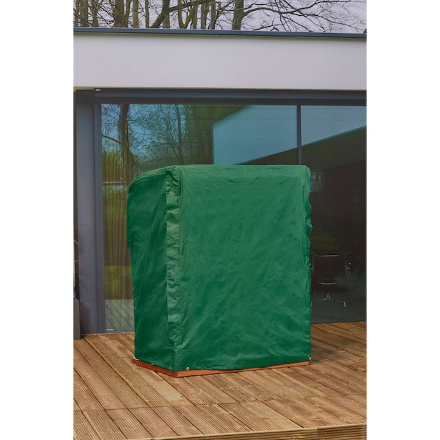 winza outdoor covers Strandkorb-Schutzhülle »Premium«, BxTxH:  105x105x160/135 cm, Wasserdicht, 100 % recycelbar, grün kaufen | BAUR