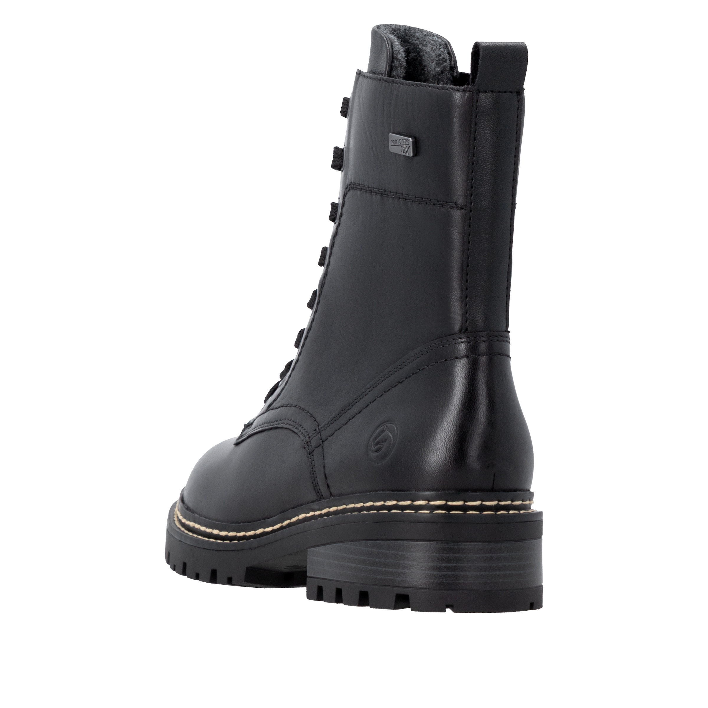 Remonte  Schnürstiefelette mit Innenreißverschluss, TEX-Membrane