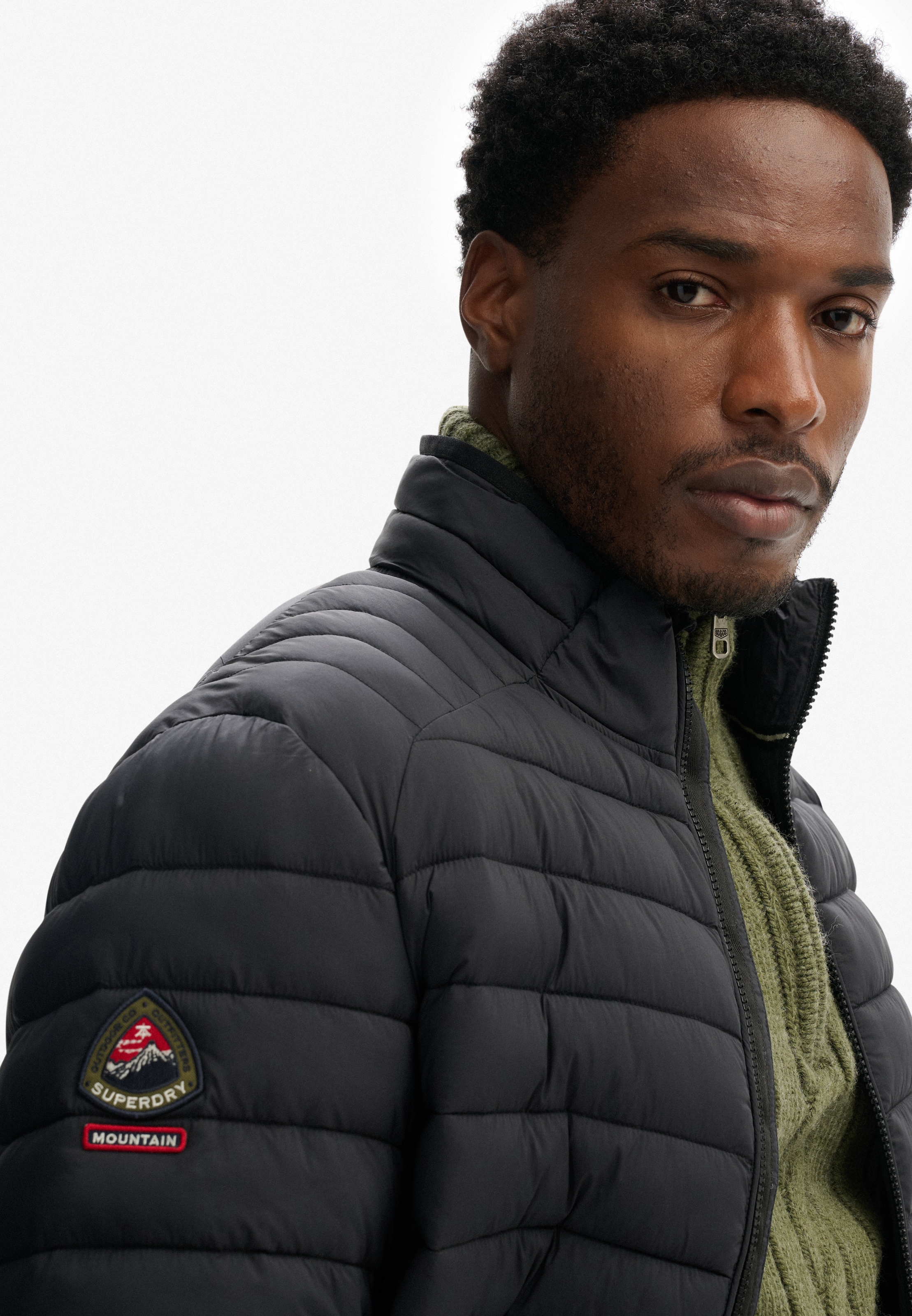 Superdry Steppjacke »FUJI LITE PADDED JACKET« ohne Kapuze