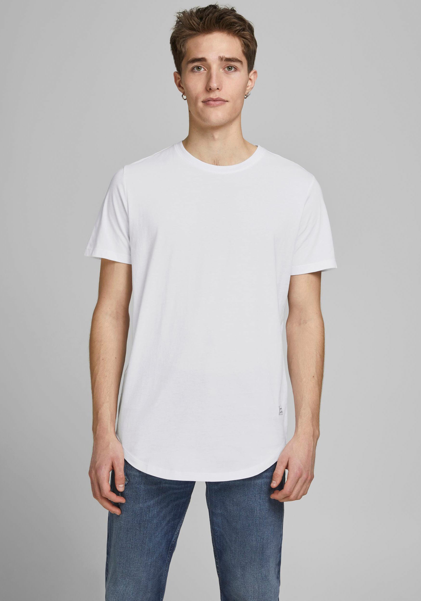 Jack & Jones Rundhalsshirt "JJENOA TEE SS CREW NECK 3PK MP NOOS" günstig online kaufen