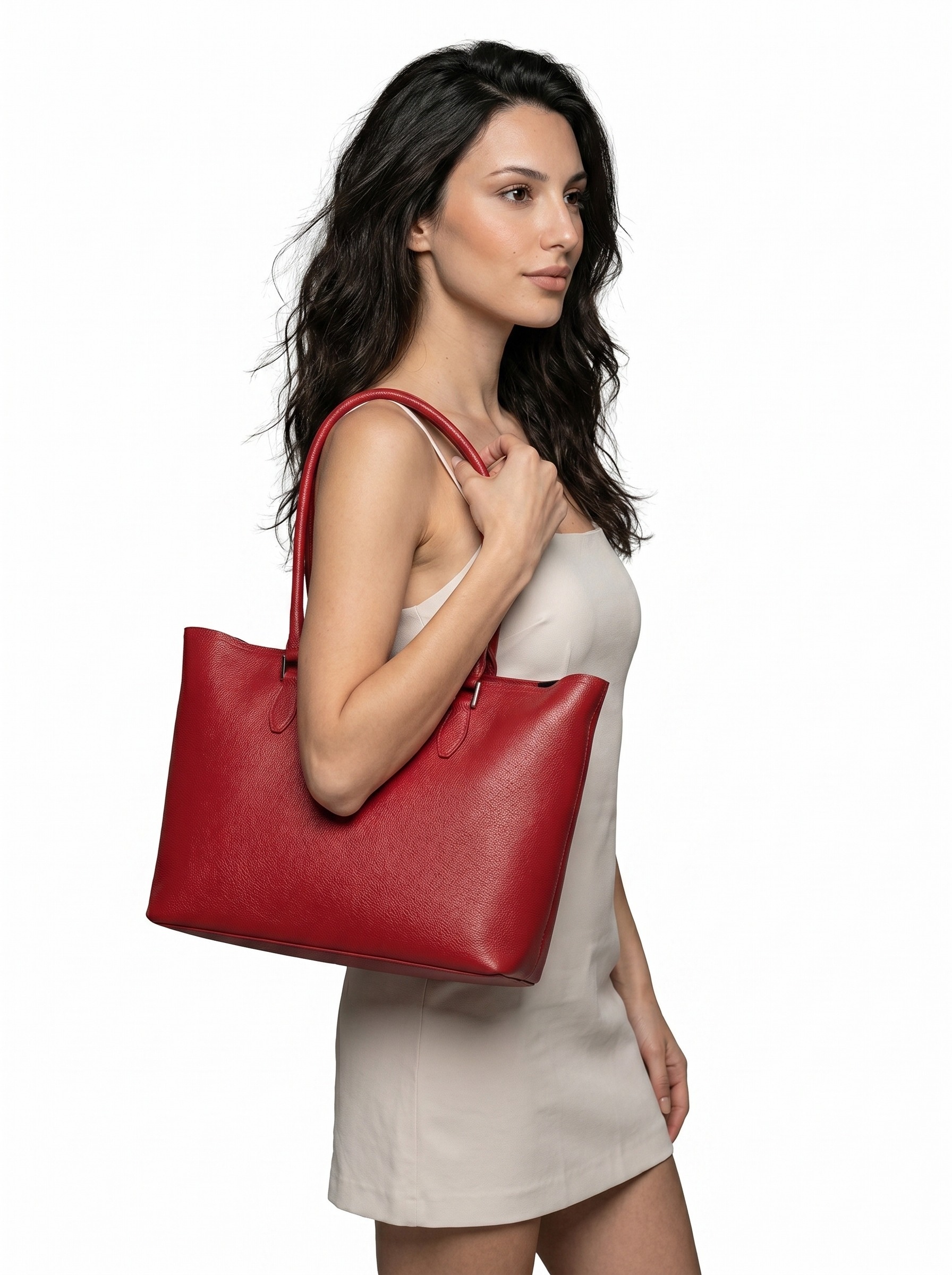 Cluty Shopper "CLUTY Damen echt Leder, Made in Italy" echt Leder, Made in Italy