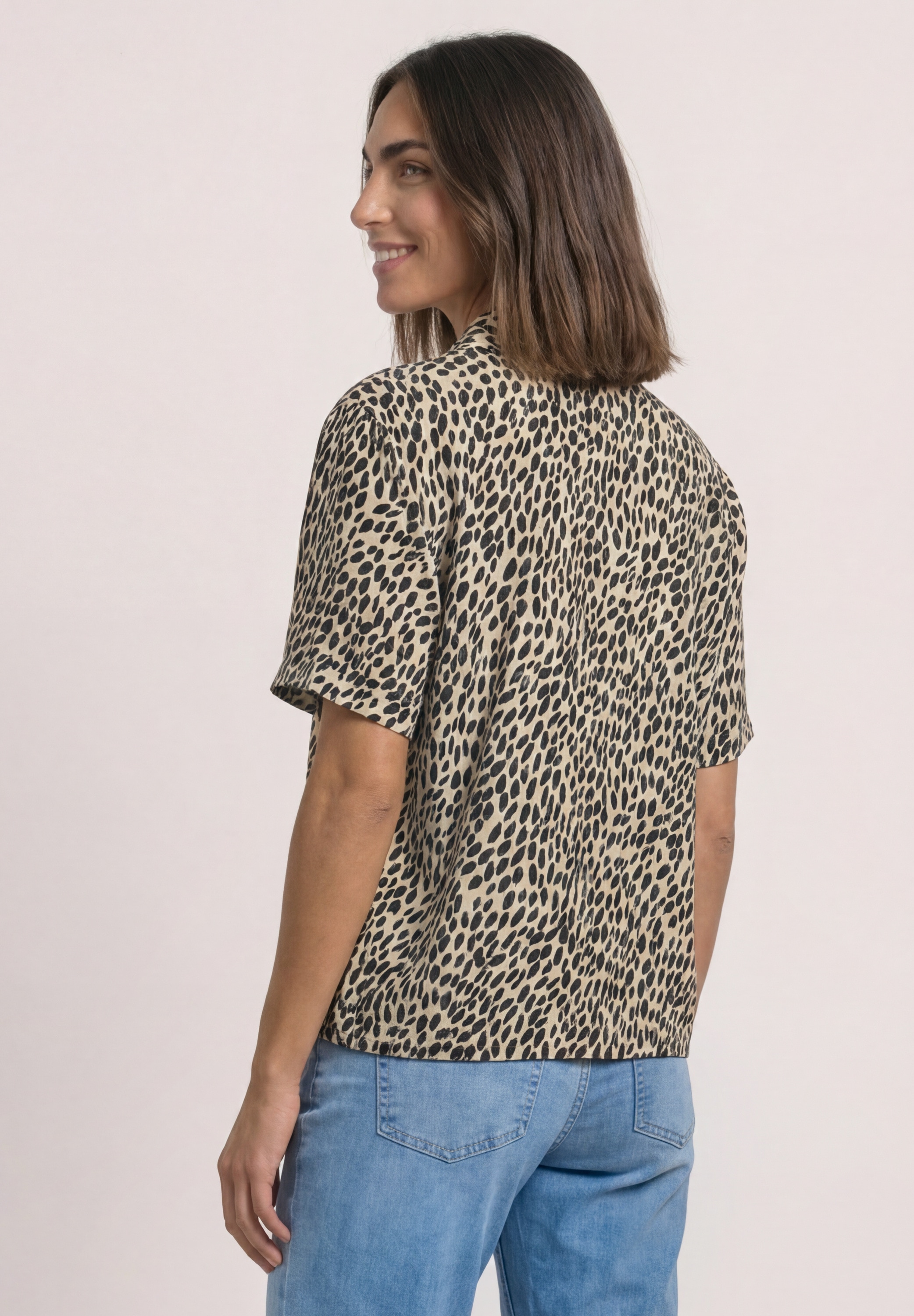 STREET ONE Hemdbluse in Blusen-Optik