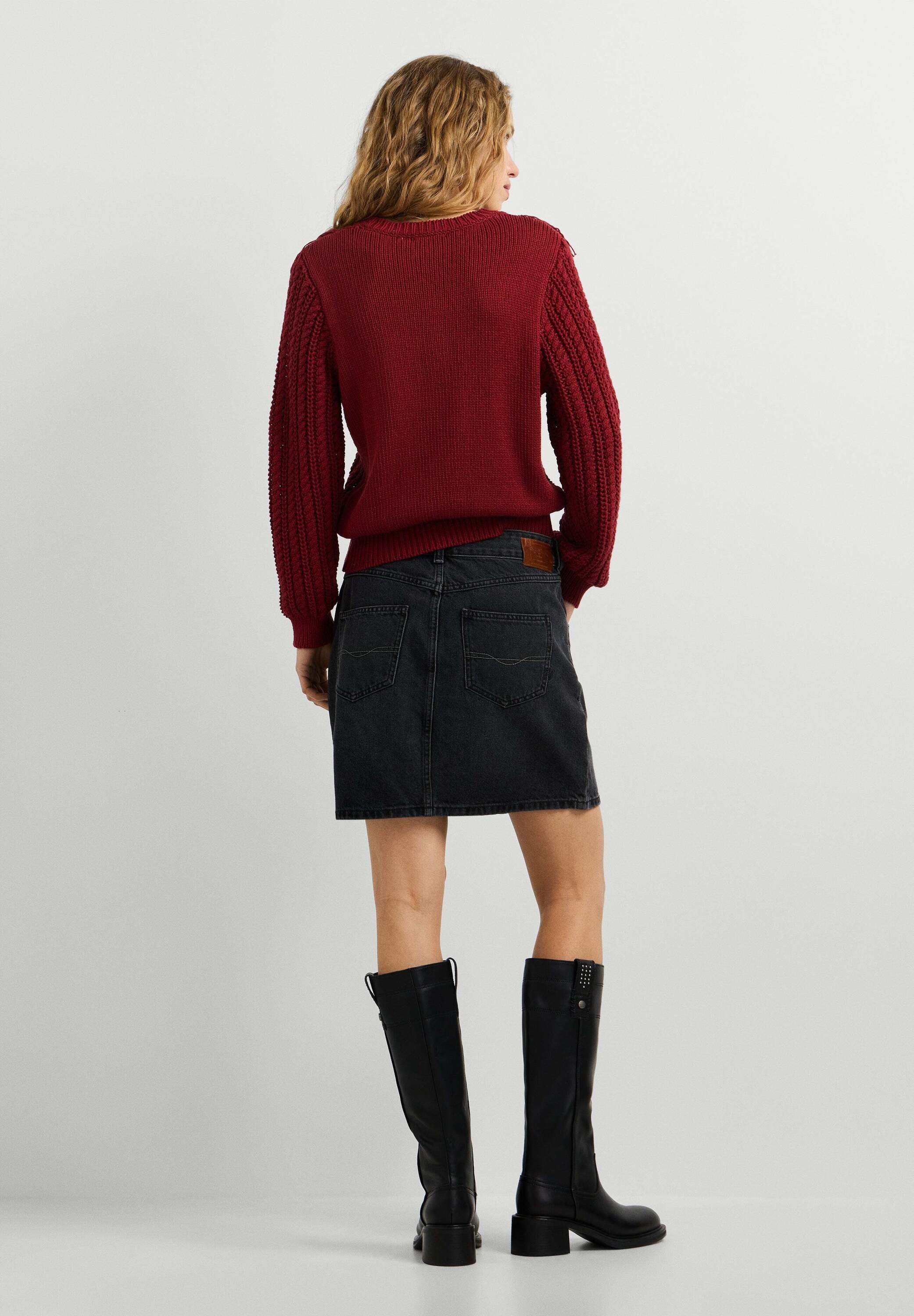 Pepe Jeans Jeansrock »denim skirt CRAFT MINI SKIRT BLACK«