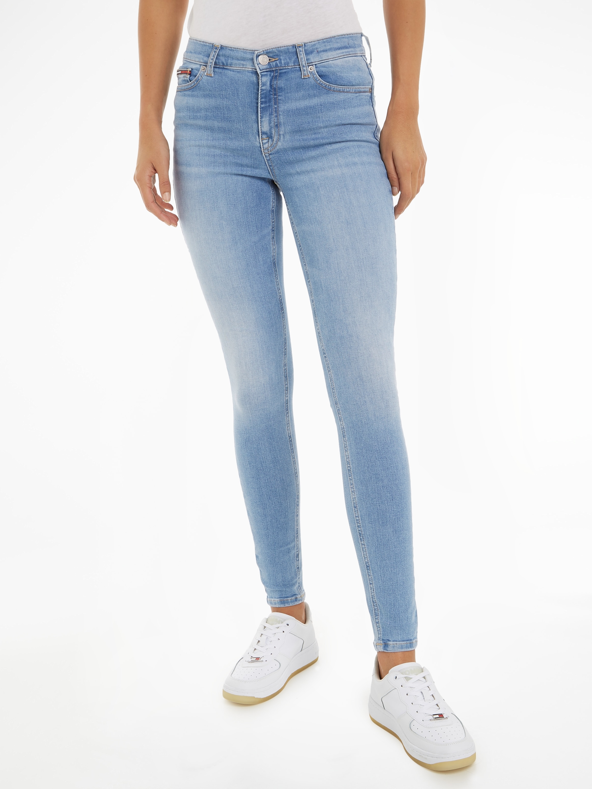 Tommy Jeans Skinny-fit-Jeans, mit dezenten BAUR kaufen Label-Applikationen 