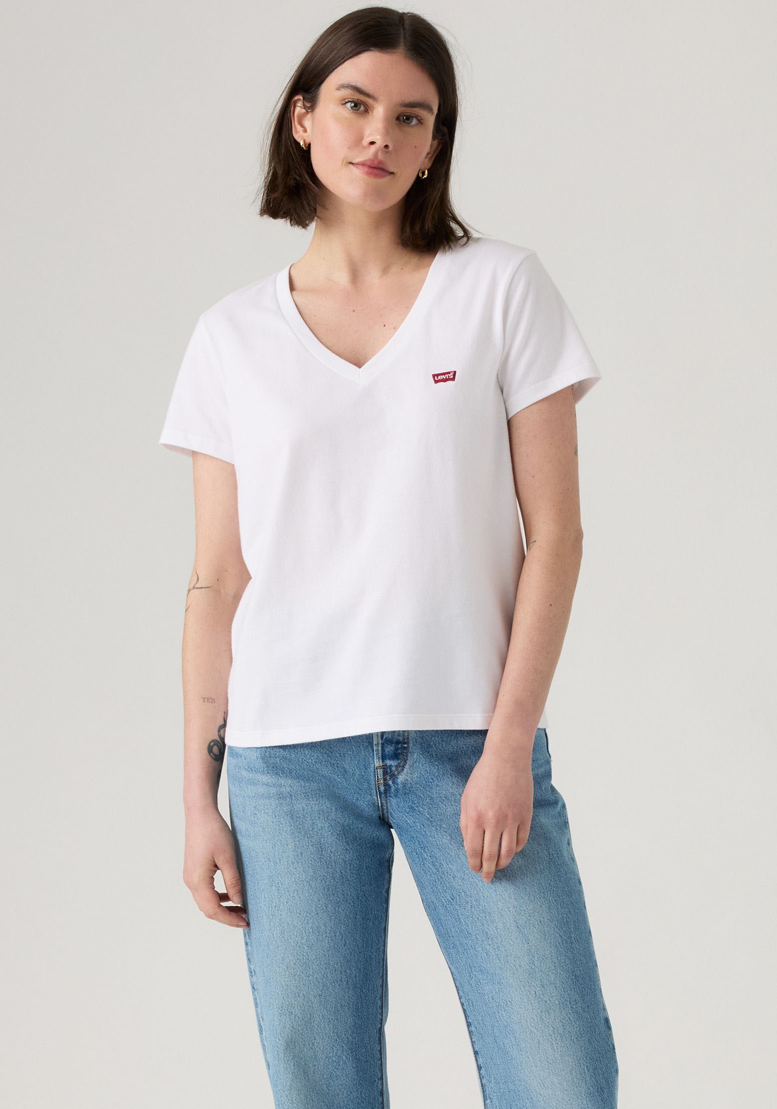 Levis T-Shirt "VNECK TEE 2 PACK" Packung, 2 Stk. günstig online kaufen