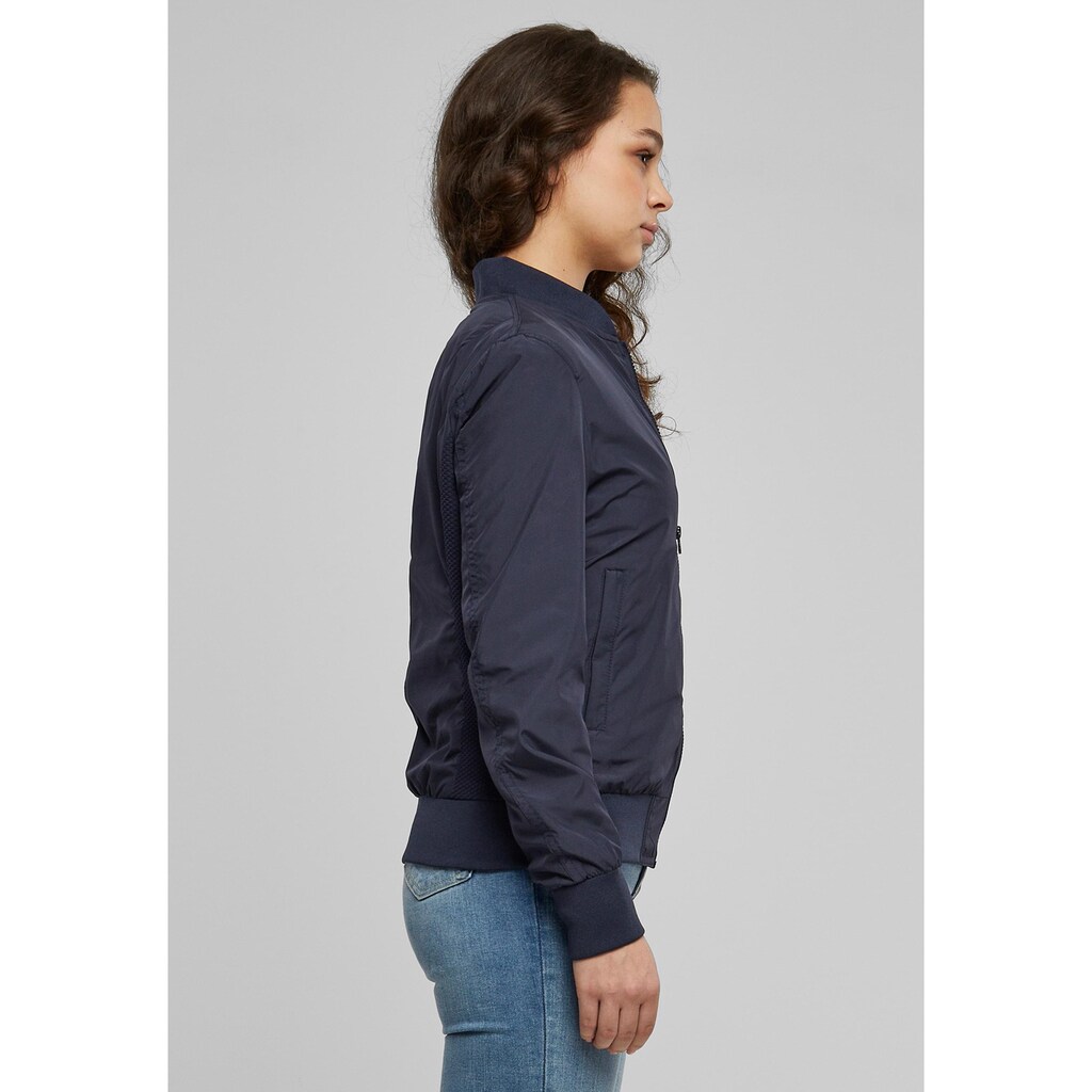 URBAN CLASSICS Allwetterjacke »Urban Classics Damen Ladies Light Bomber Jacket«, (1 St.), ohne Kapuze