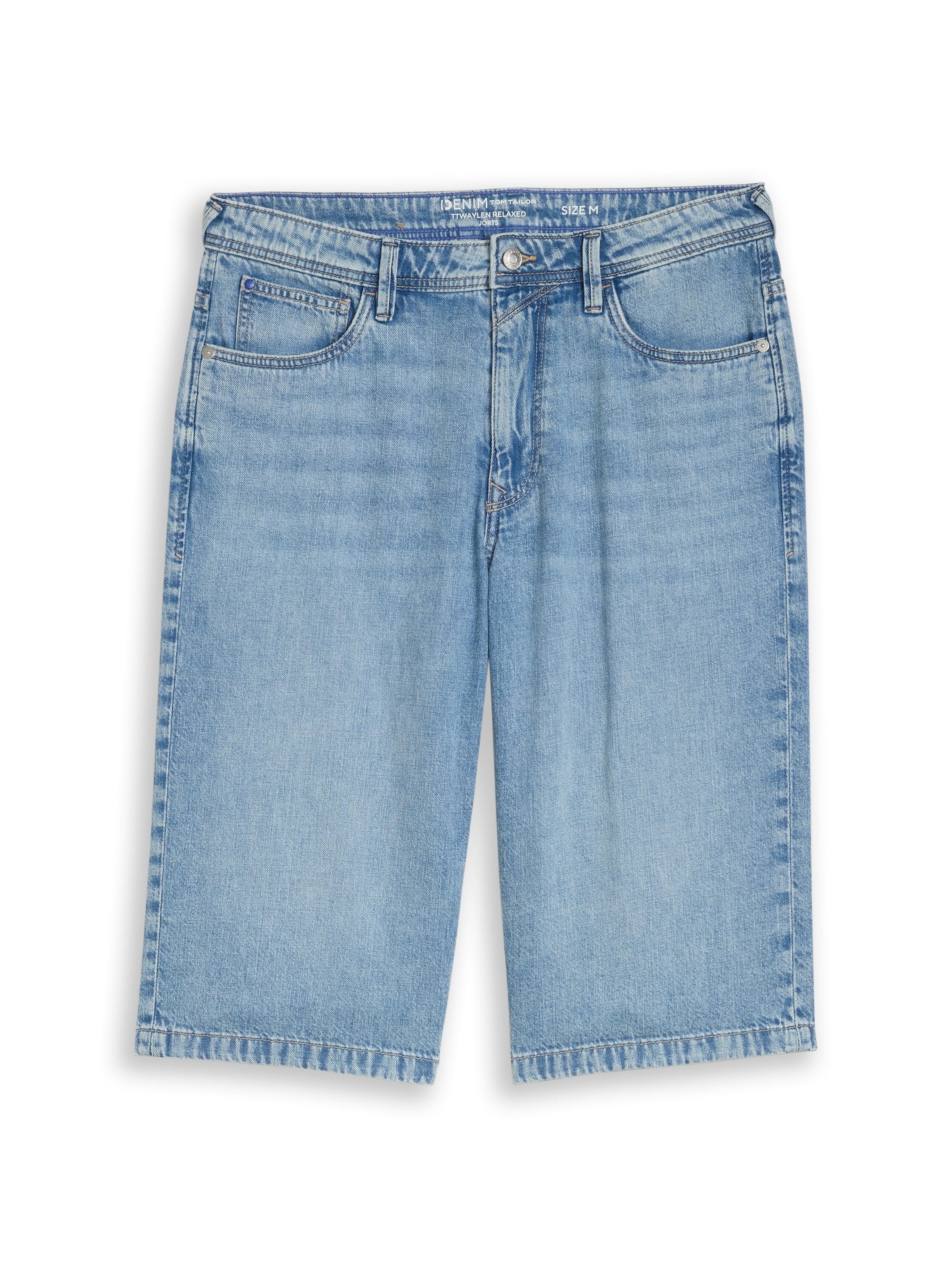 TOM TAILOR Denim Jeansbermudas Sommerbermuda aus Baumwolle