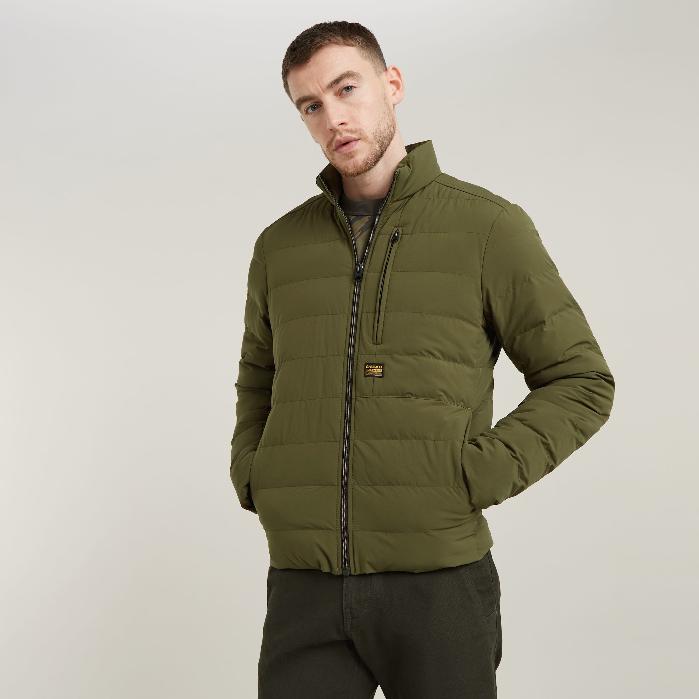 G-STAR Steppjacke "Foundation liner", mit Brusttasche günstig online kaufen