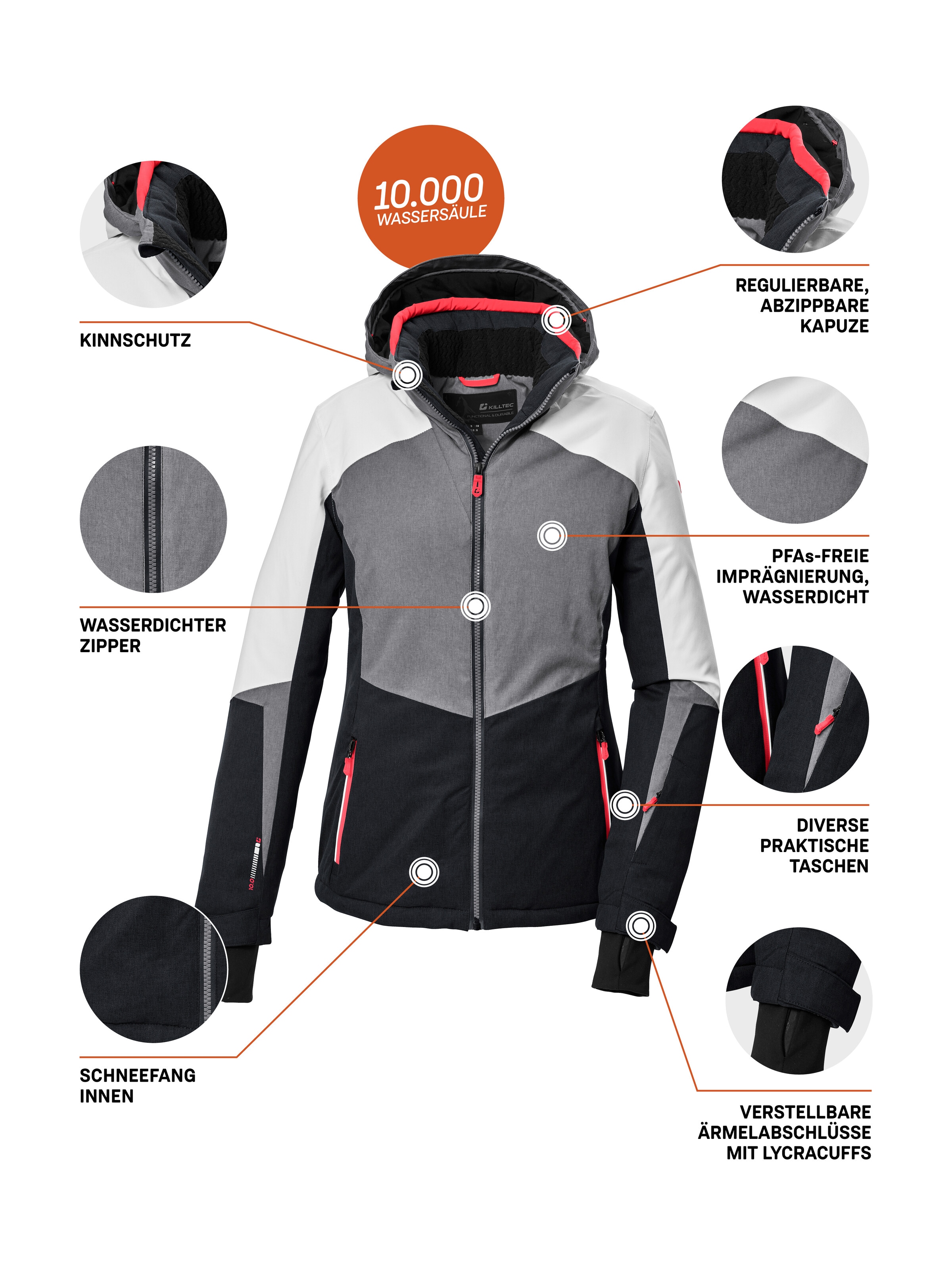 Killtec Skijacke »KSW 66 WMN SKI JCKT«