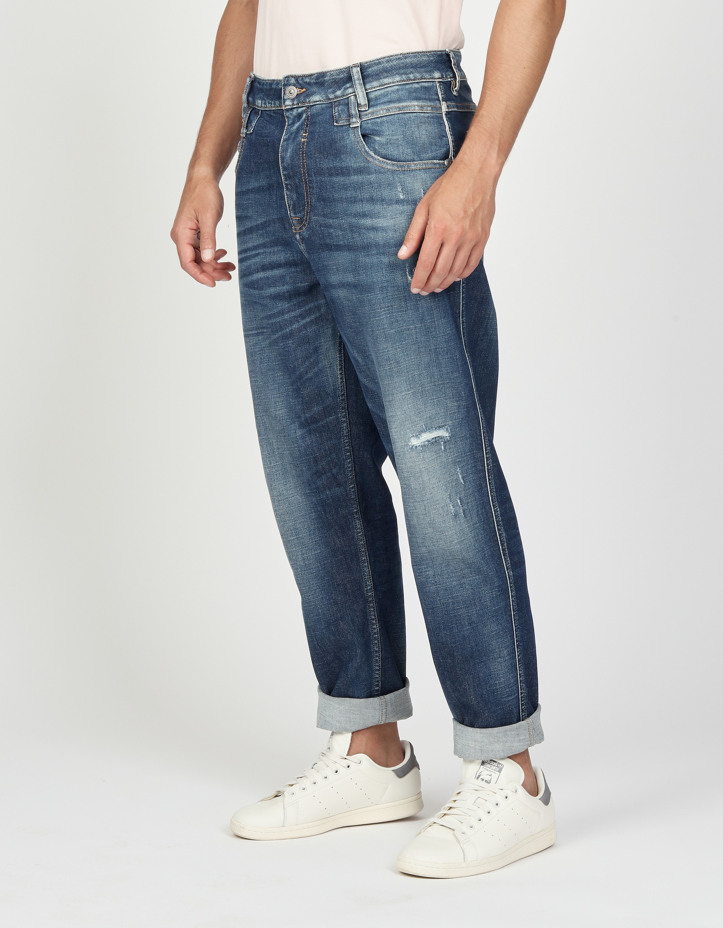 GANG Stretch-Jeans "94MARCO", im relaxten 5-Pocket Style mit doppelter Gürt günstig online kaufen