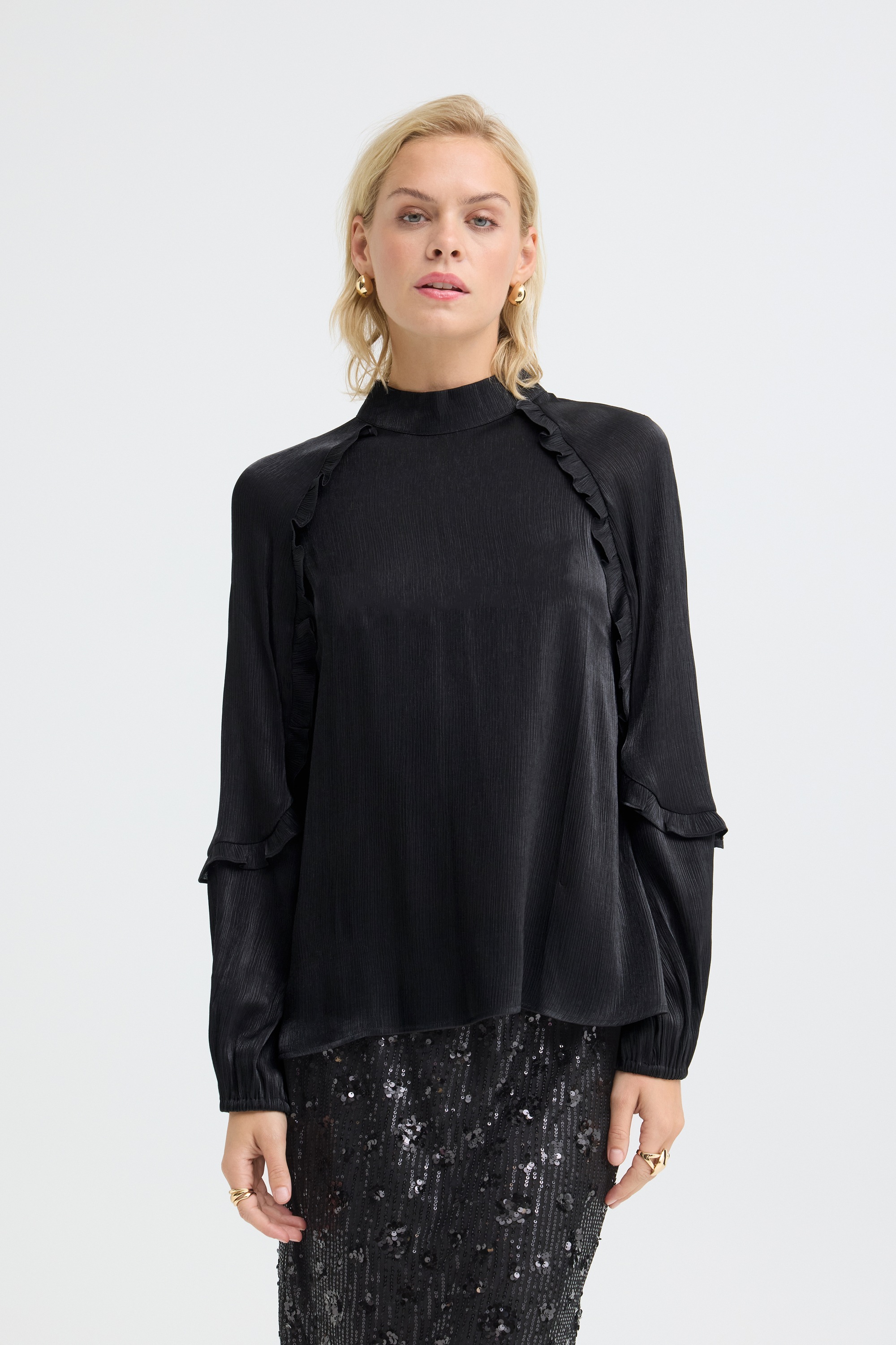 Pulz Jeans Langarmbluse »Pulz Jeans Bluse langarm PZFIRA«